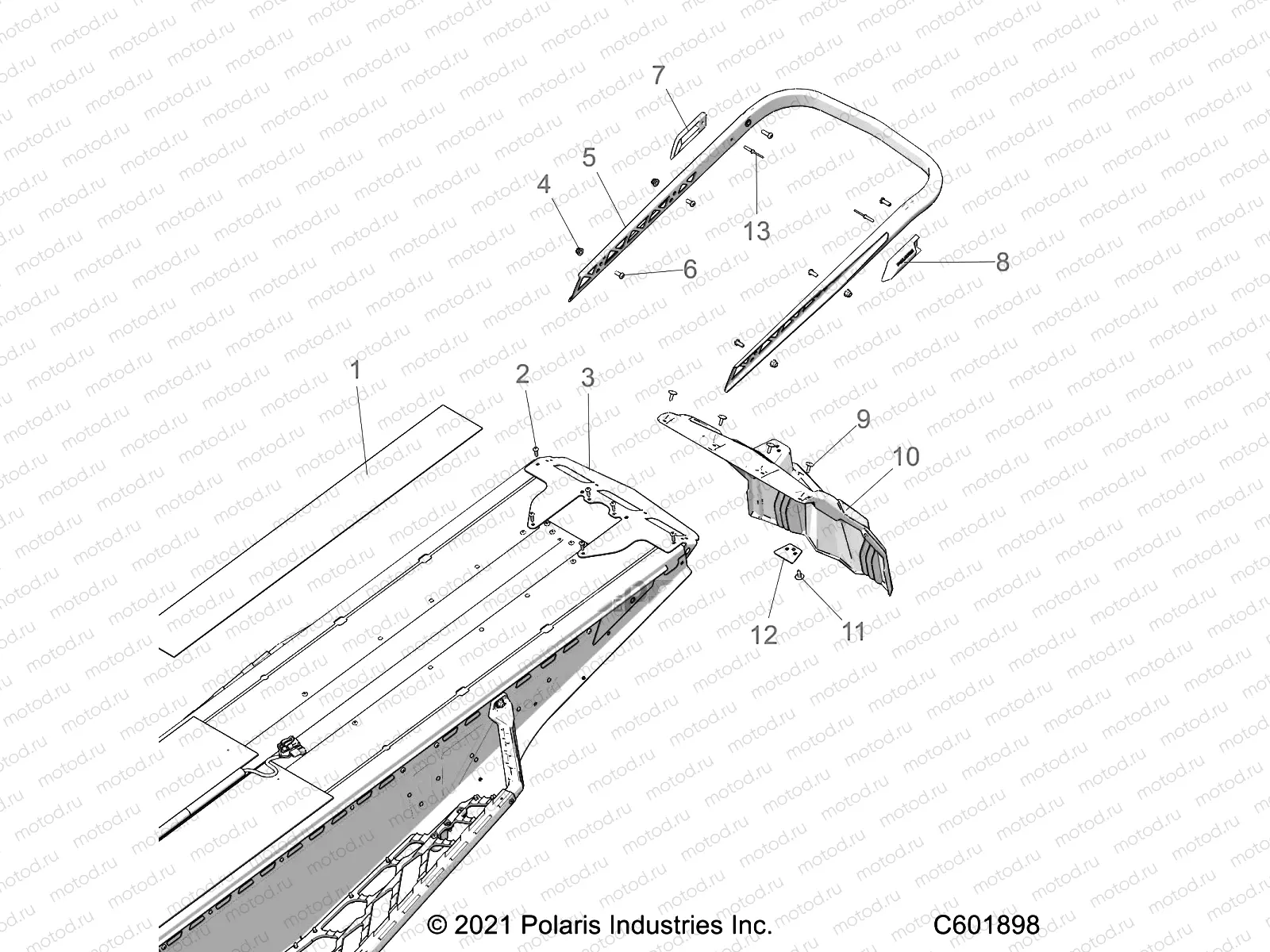 BODY | BODY, BUMPER, REAR - S23TLB6RSL (C601898)