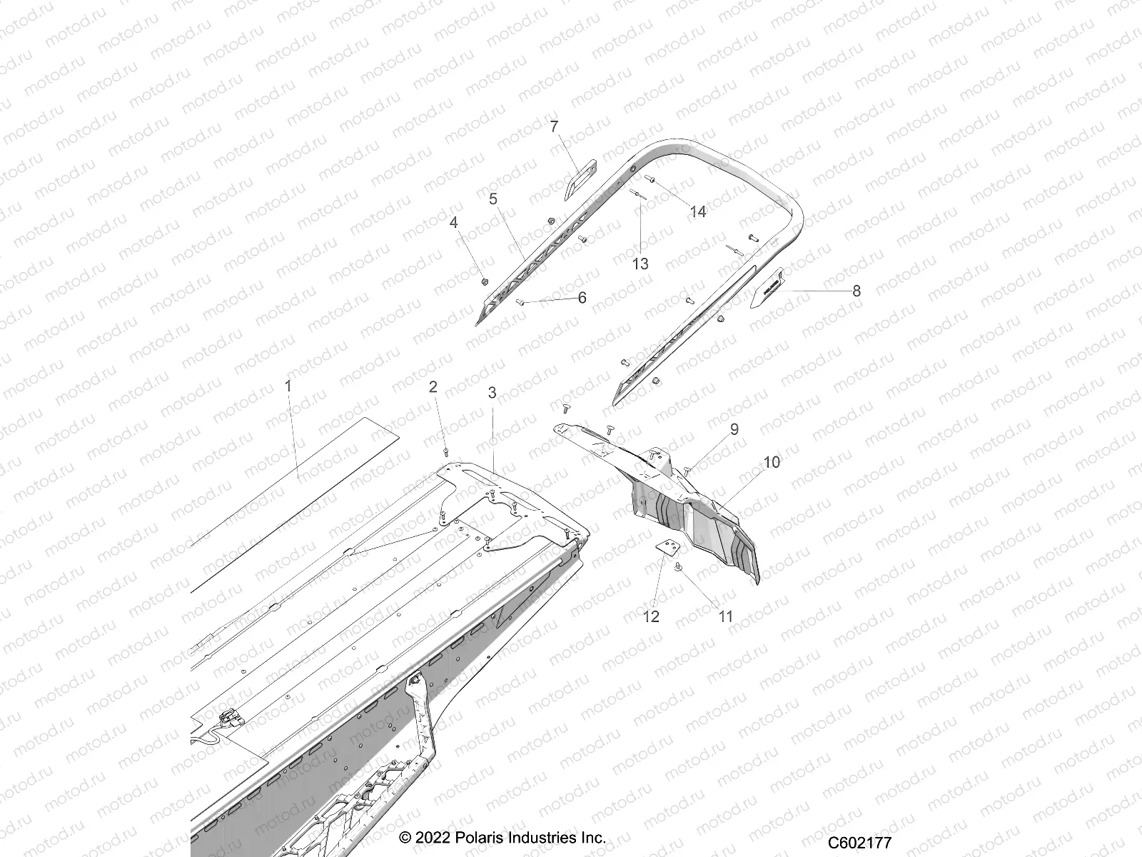 BODY | BODY, BUMPER, REAR - S23TLS6RSL/6REL (C602177)
