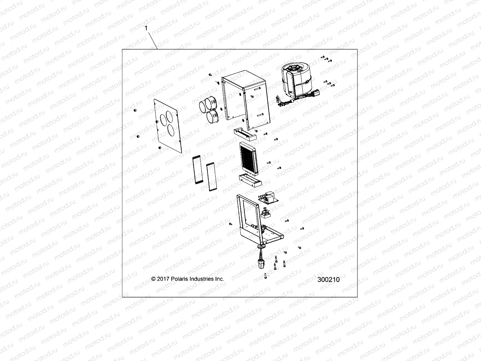 BODY | BODY,  CAB, HEATER - L20U2NAFLA (300210)