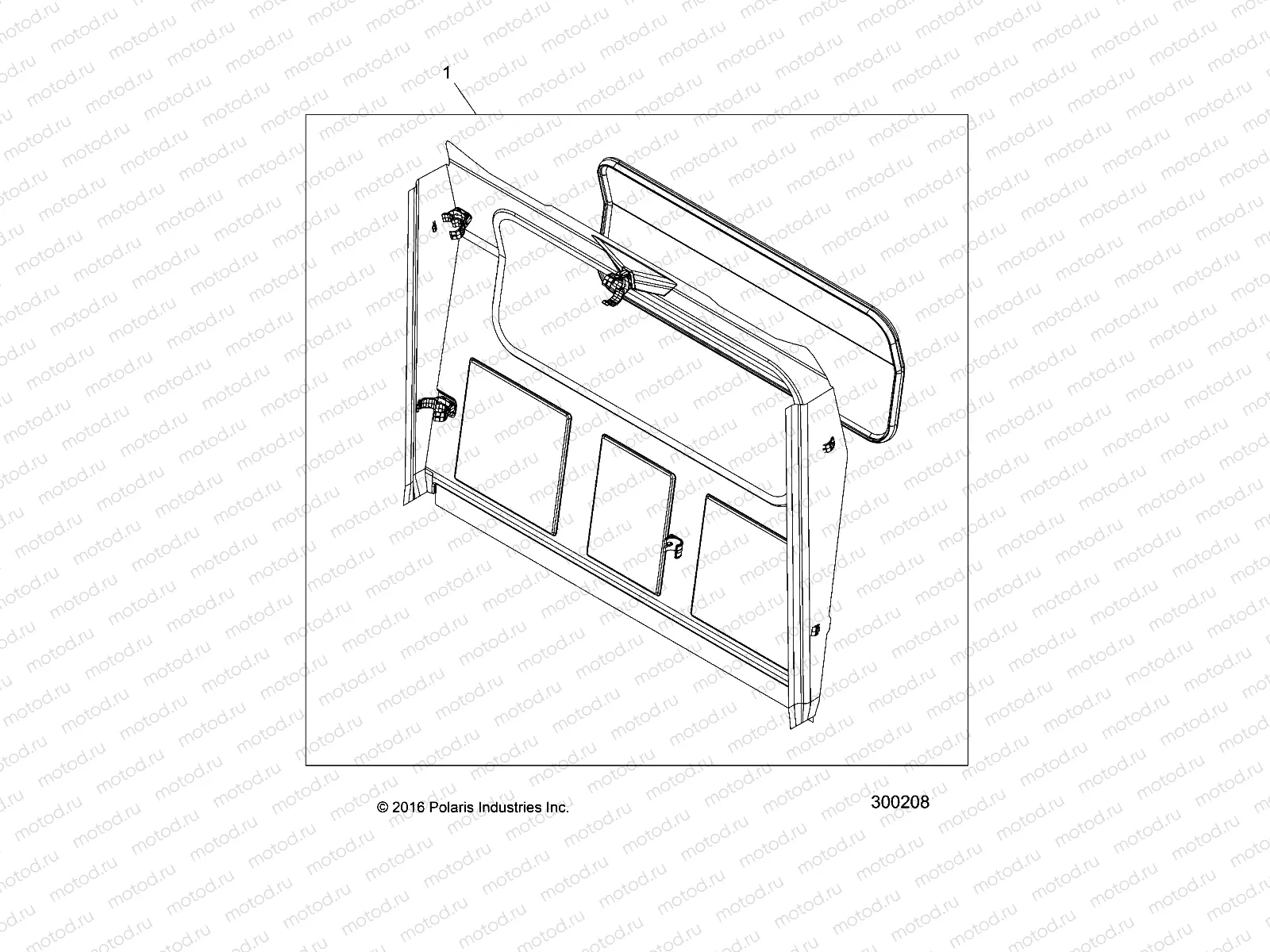 BODY | BODY,  CAB, REAR PANEL - L18U2NAEFA/FLA (300208)