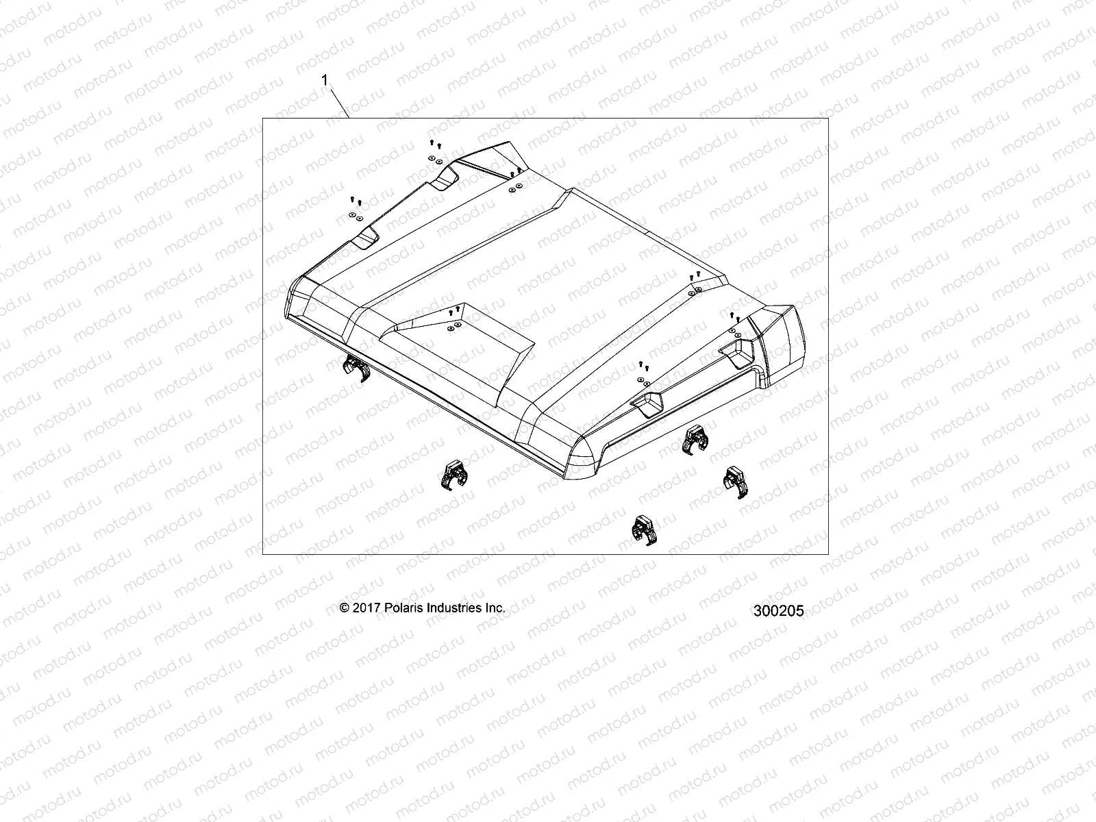 BODY | BODY,  CAB, ROOF - L20U2NAFLA (300205)