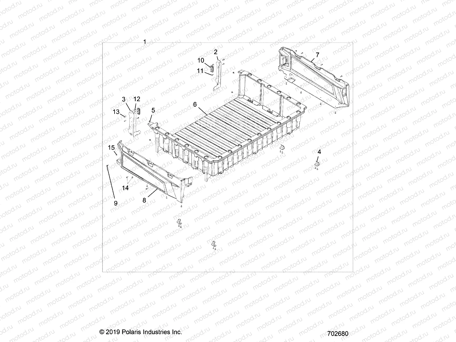 BODY | BODY, CARGO BOX - R20T6U99AM/AS/BM/BS (702680)