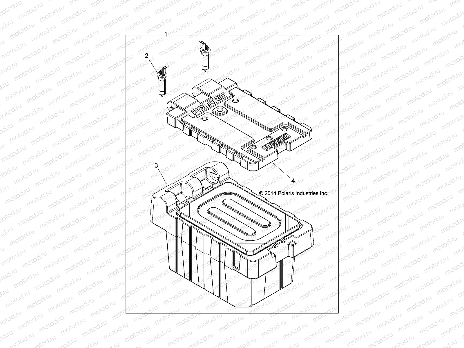 BODY | BODY, CARGO STORAGE BOX - R15RTA/E87A5 (49RGRSTORAGE15900XP)