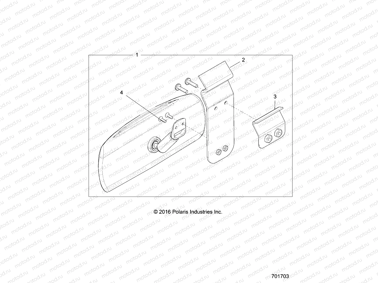BODY | BODY, CENTER MIRROR - R17RTM99AM/U99AT (701703)