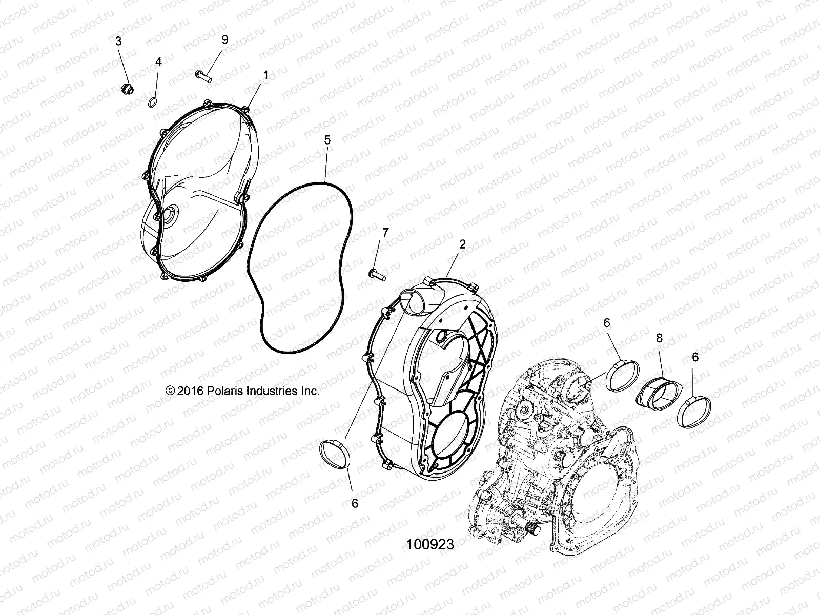 BODY | BODY, CLUTCH COVER AND BOOTS - A18SXN85A8