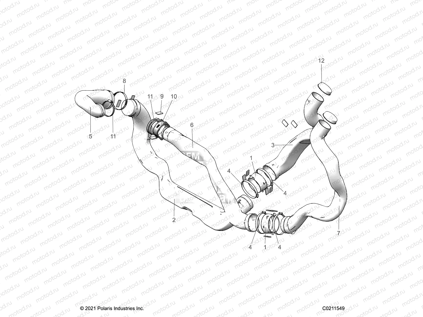 BODY | BODY, CLUTCH DUCTS - A22SXN85A4 (C0211549)