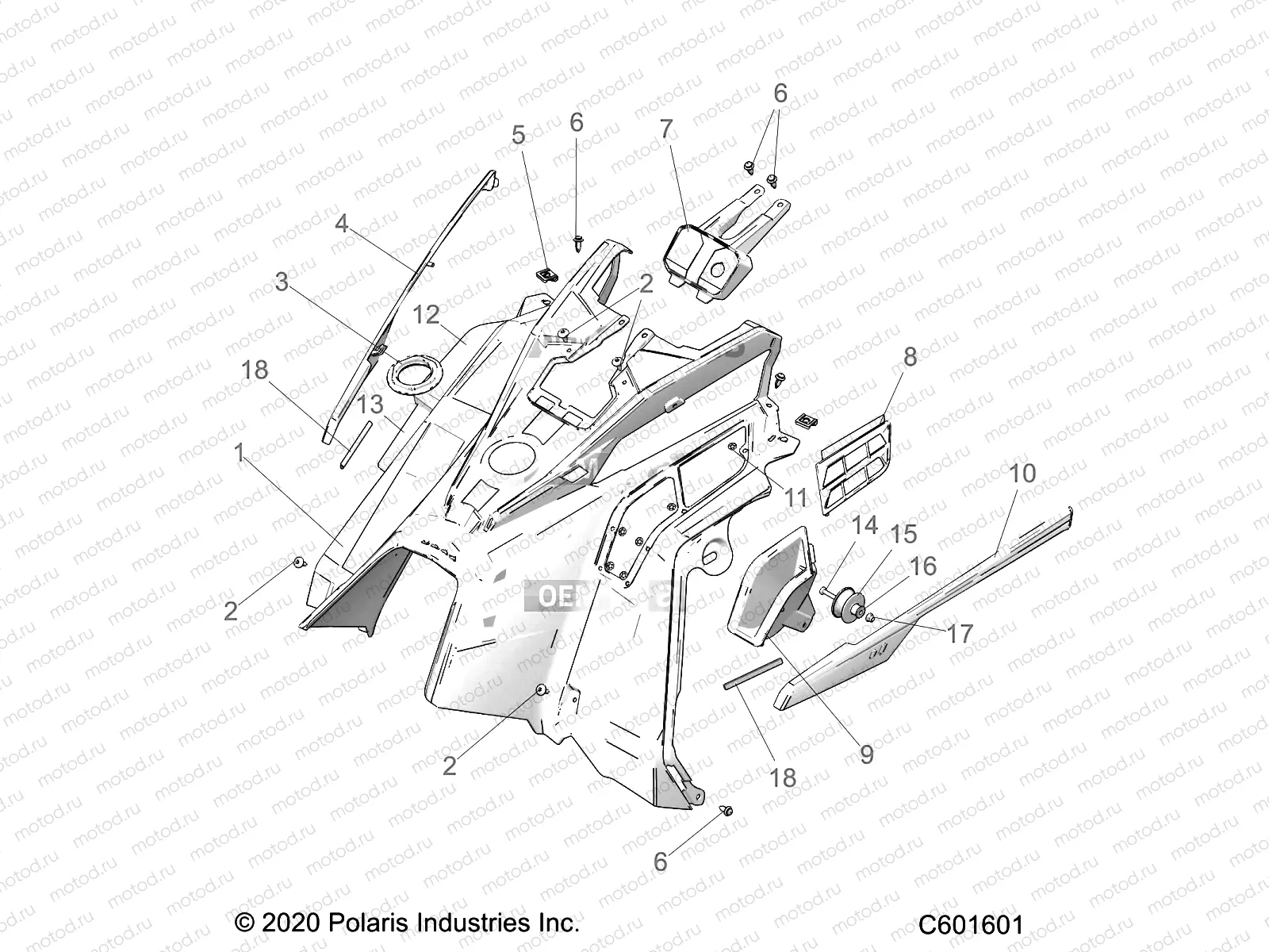 BODY | BODY, CONSOLE - S22TLT6REL (C601601)