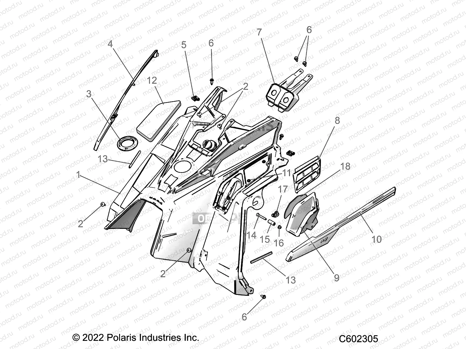 BODY | BODY, CONSOLE - S23TDL6KSA (C602305)