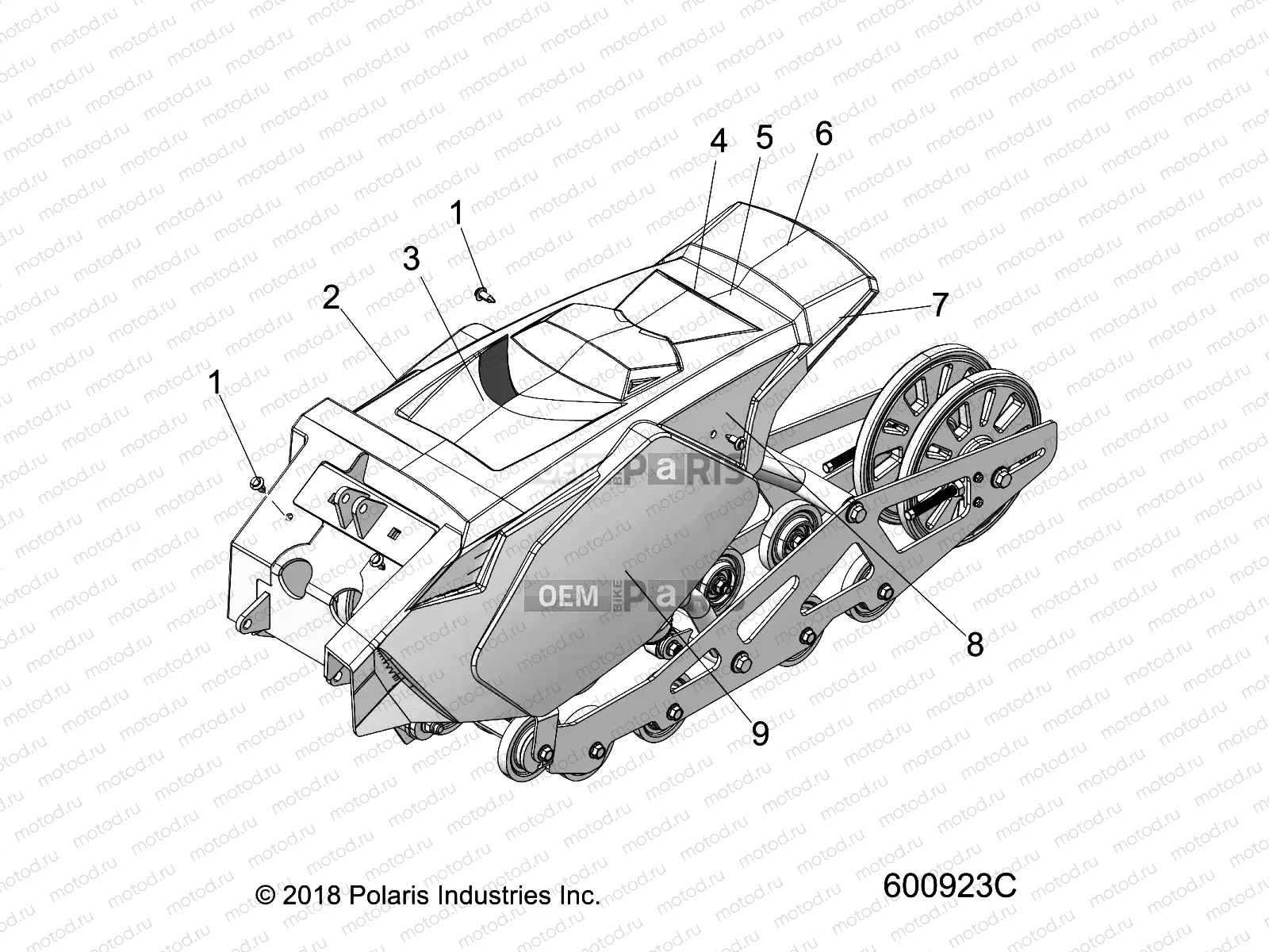 BODY | BODY, COWLING AND DECALS - J22RTAXXXA (600923C)