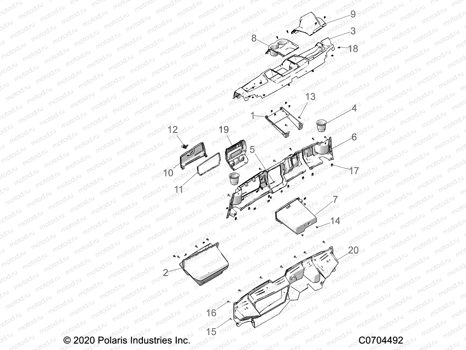 BODY | BODY, DASH - D21BEP99A4/B4/GP99A4 (C0704492)