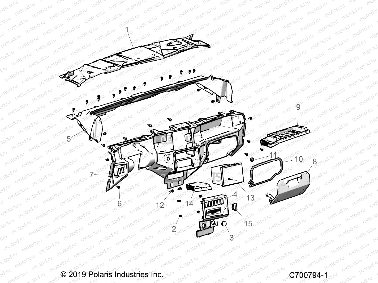 BODY | BODY, DASH - G20GAJ99AK/AS/BK/BS (C700794-1)