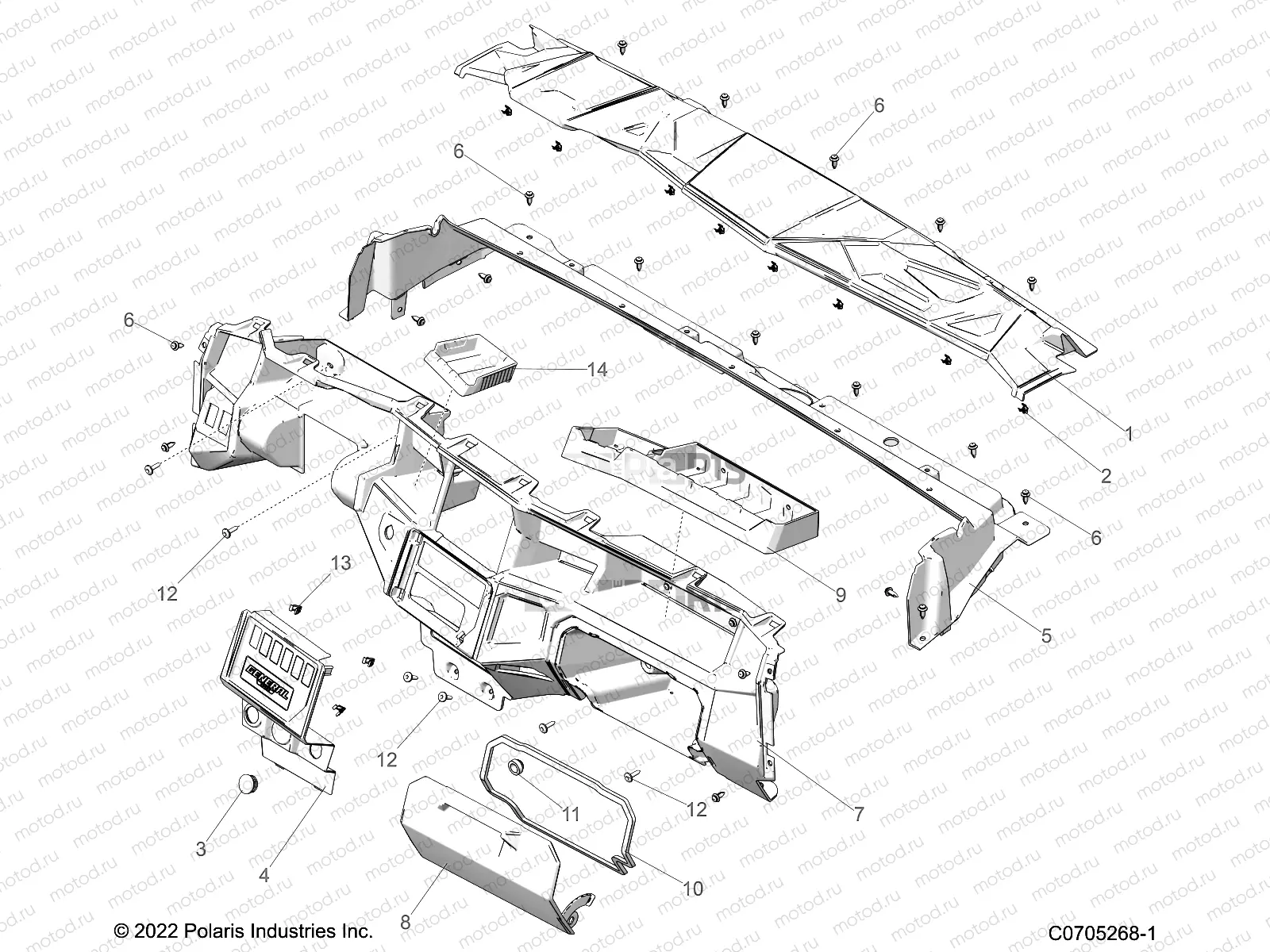 BODY | BODY, DASH - G23GAB99CG/FG (C0705268-1)