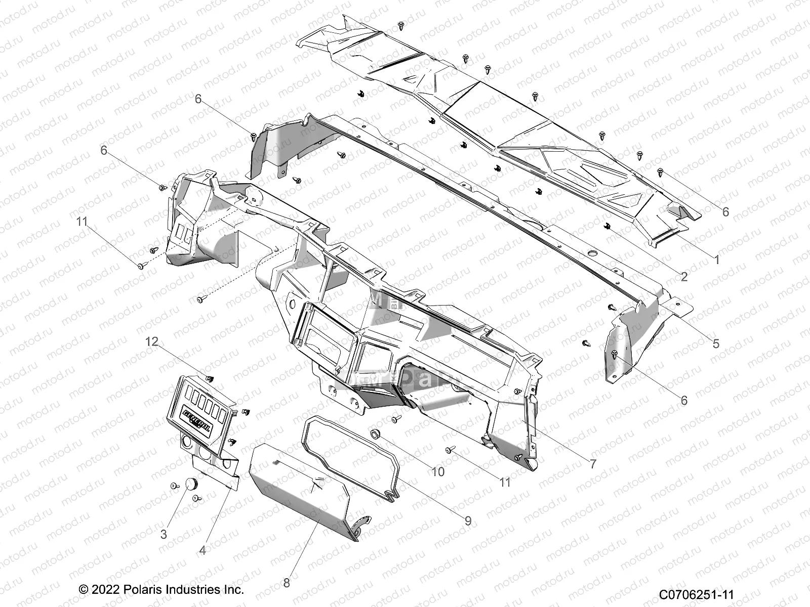 BODY | BODY, DASH - G23GXP99A/99B (C0705268-1)