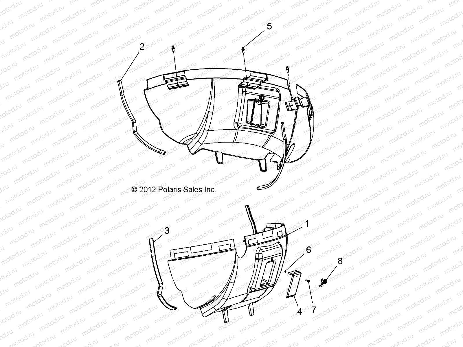 BODY | BODY, DASH LOWER - e2/e4/e6/eS/eL/eLXD (49GEMBODY11DASH)