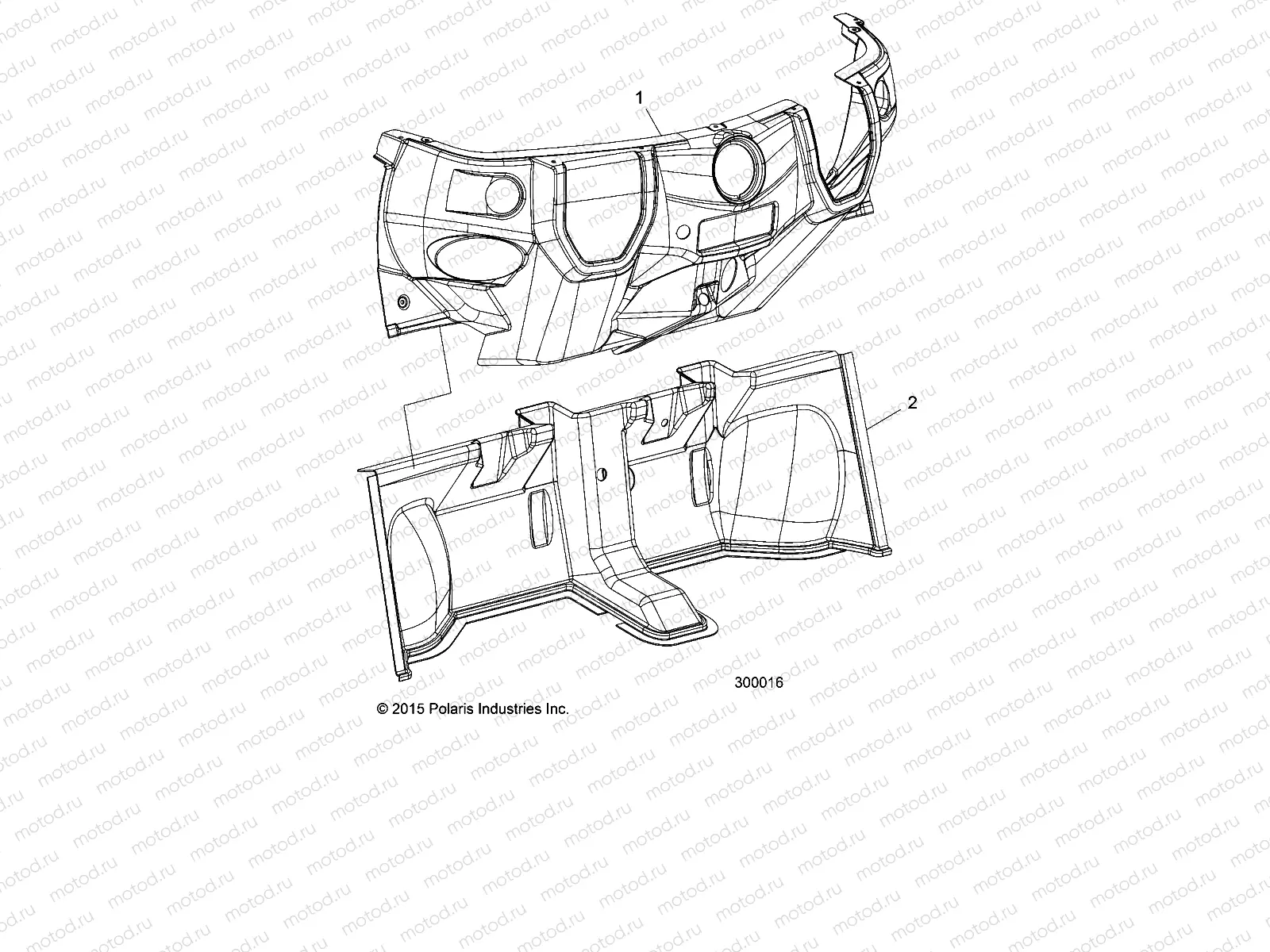 BODY | BODY, DASH, LOWER, HEATER, RH - L19G2/4/6 ALL OPTIONS