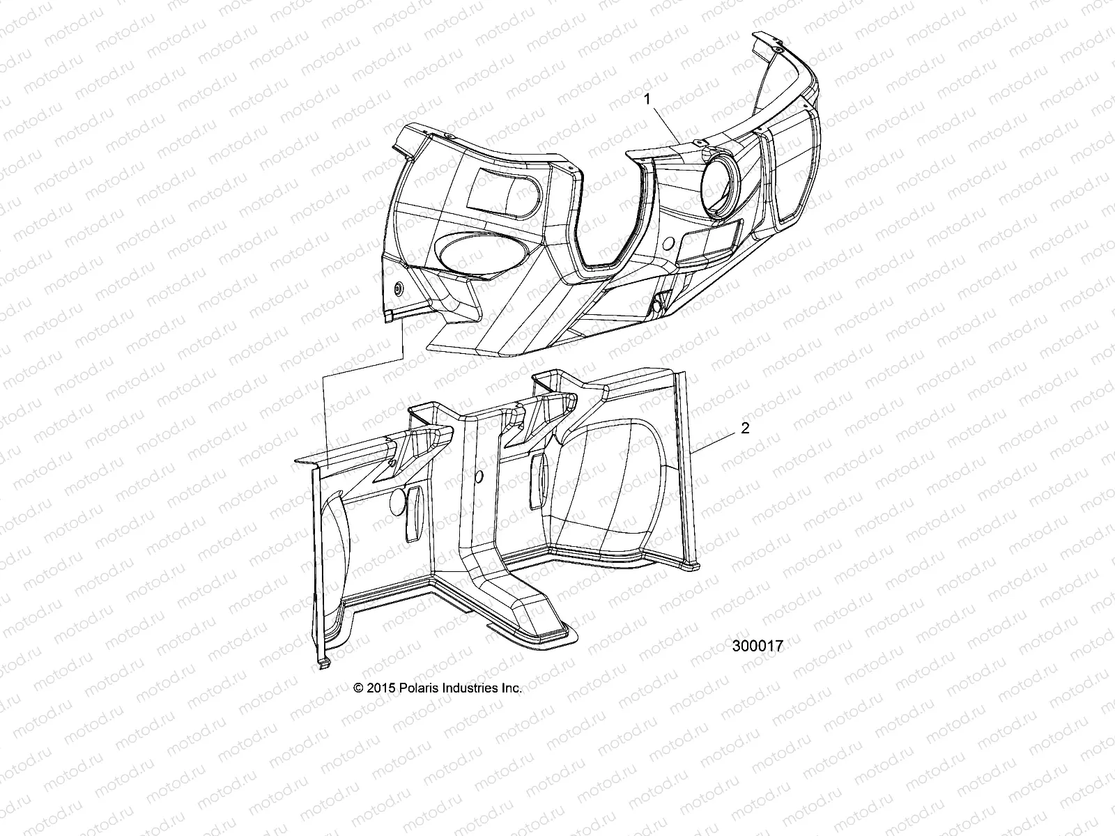 BODY | BODY, DASH, LOWER - L22G2AEALA/DEALA/4AEALA/6AEALA (300017)