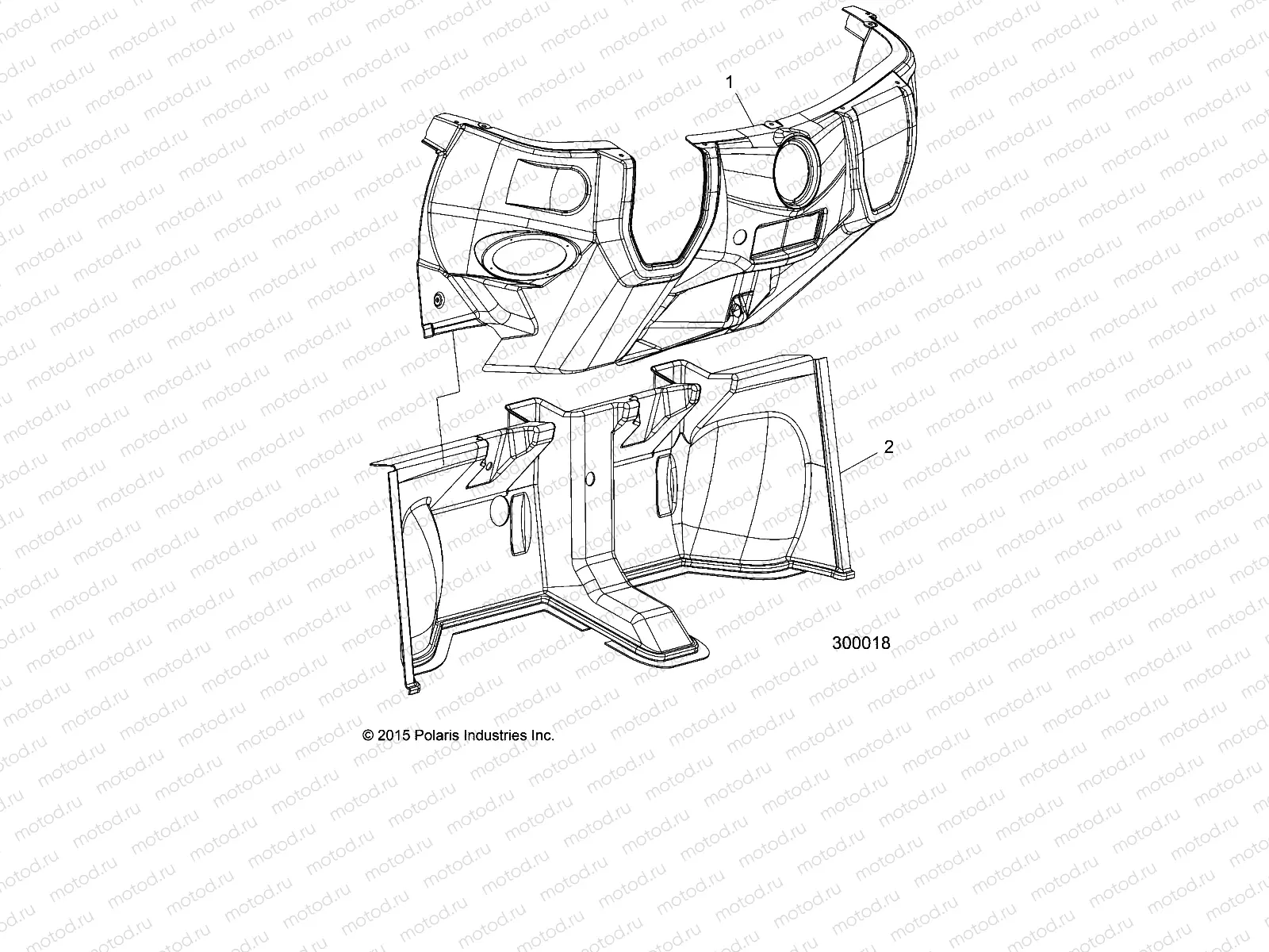BODY | BODY, DASH, LOWER, LH, STEREO - L18G2/4/6 ALL OPTIONS