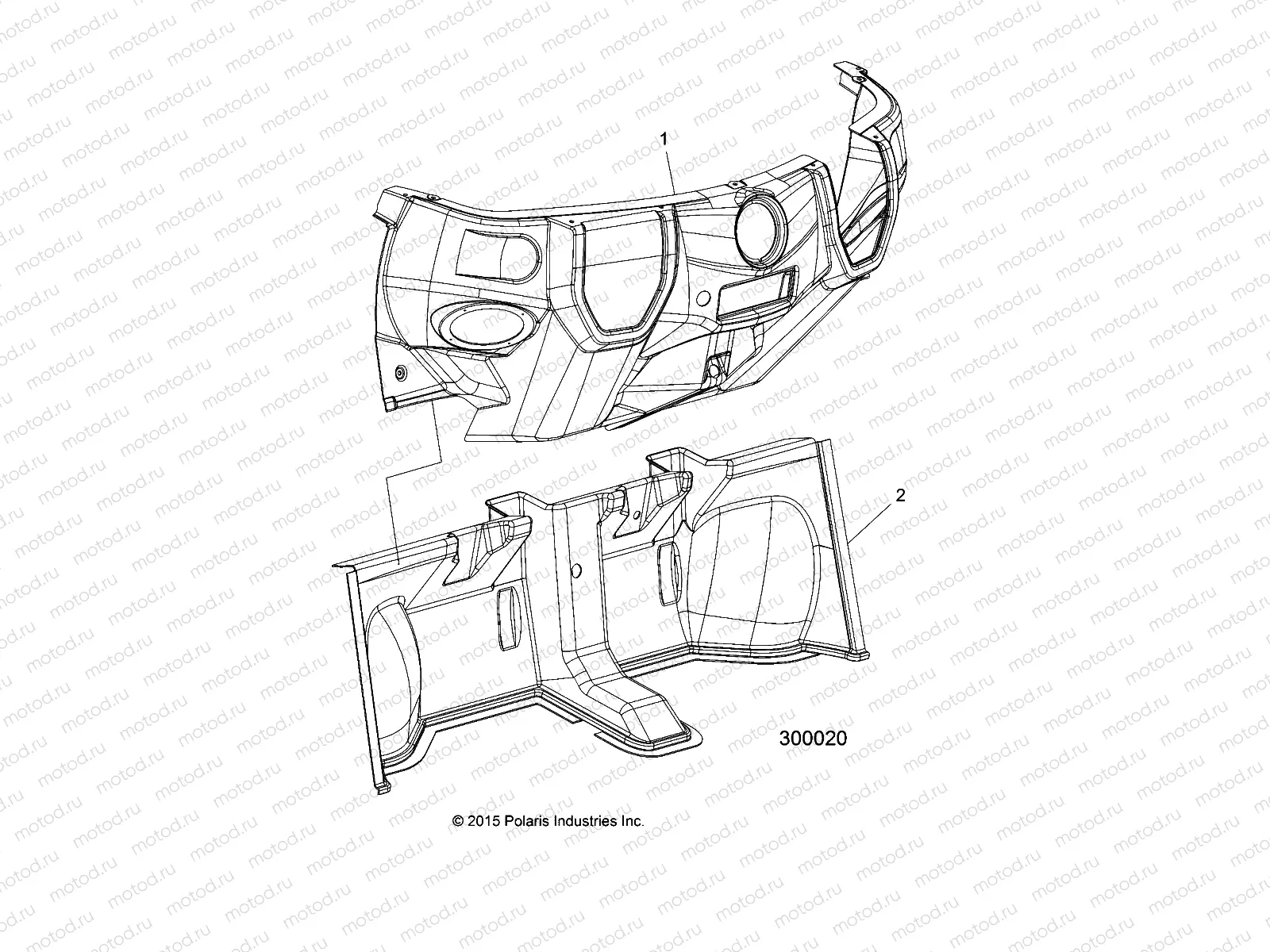 BODY | BODY, DASH, LOWER, RH, STEREO - L19G2/4/6 ALL OPTIONS