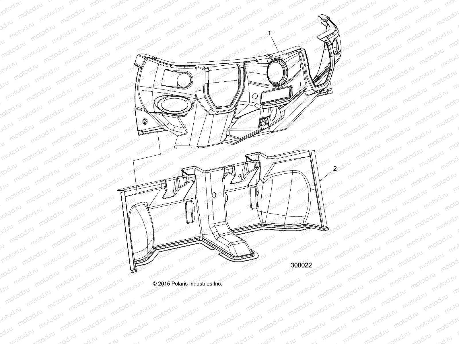 BODY | BODY, DASH, LOWER, STEREO AND HEATER, RH - L18G2/4/6 ALL OPTIONS