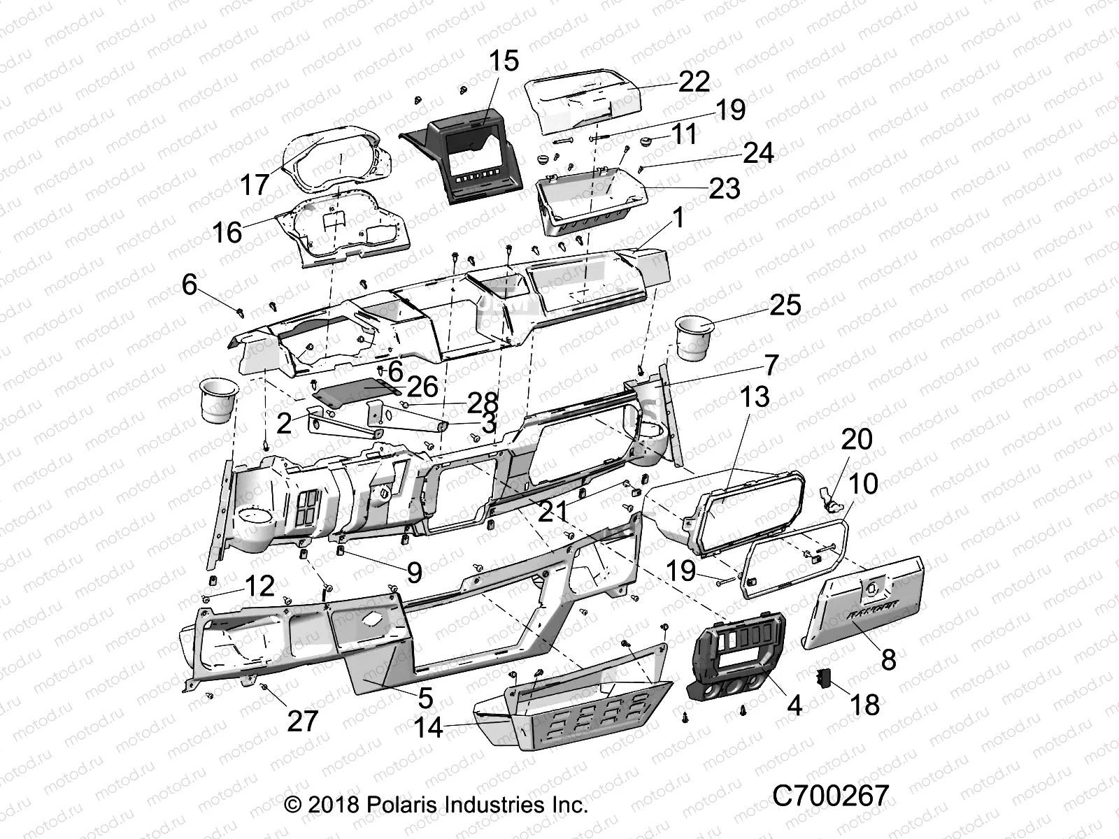 BODY | BODY, DASH - R19RRK99A9/AD/AJ/AP/B9/BD/BJ/BP (C700267)