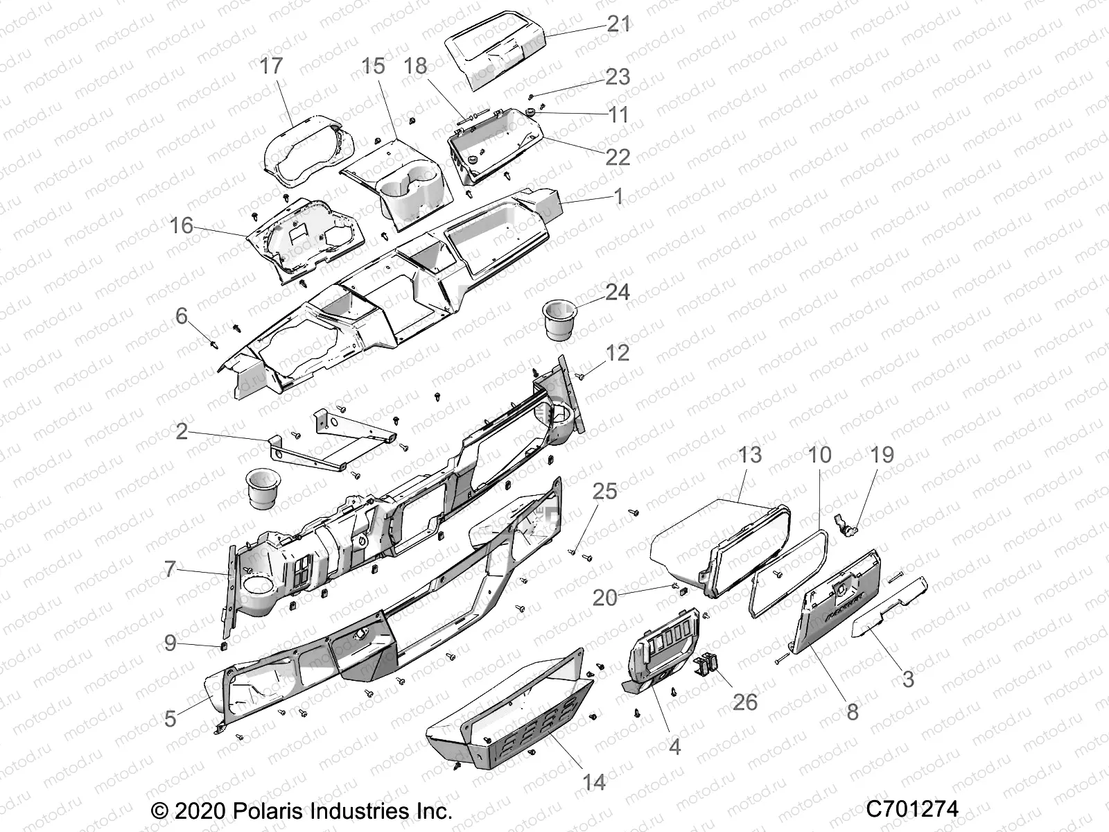 BODY | BODY, DASH - R21RRM99AG (C701274)