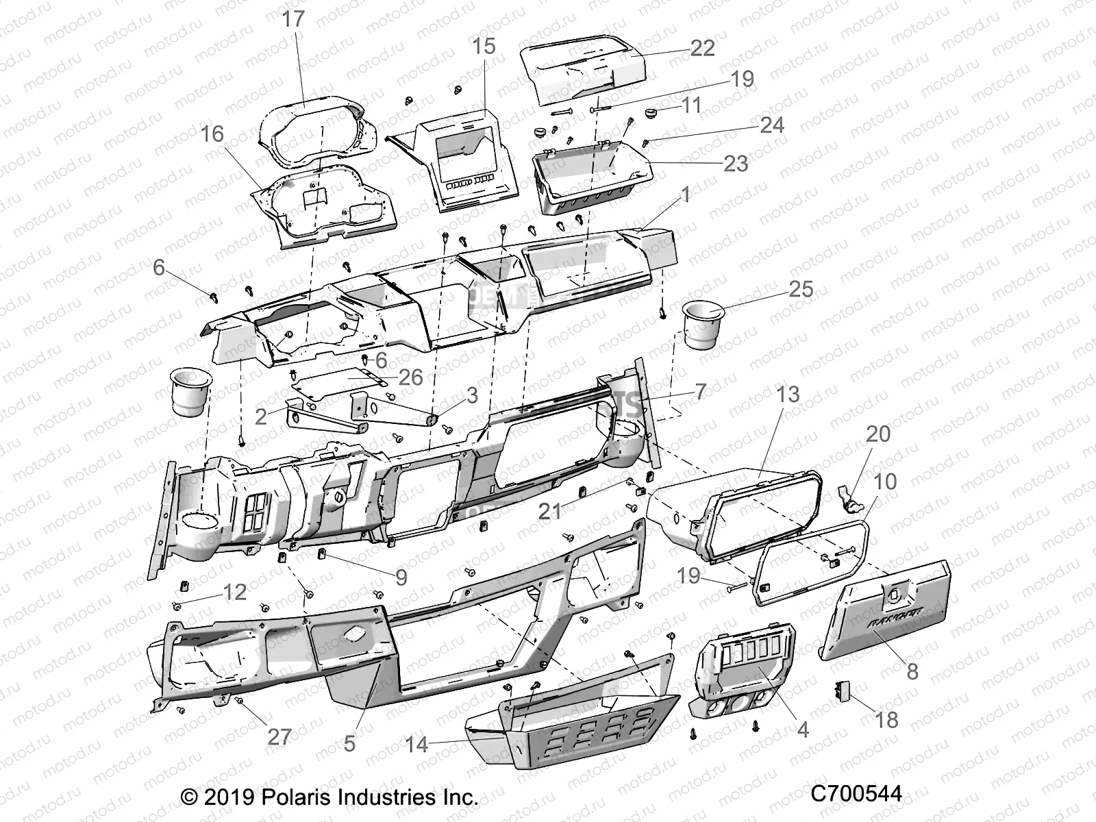BODY | BODY, DASH RC - R19RSE99/A (C700544)