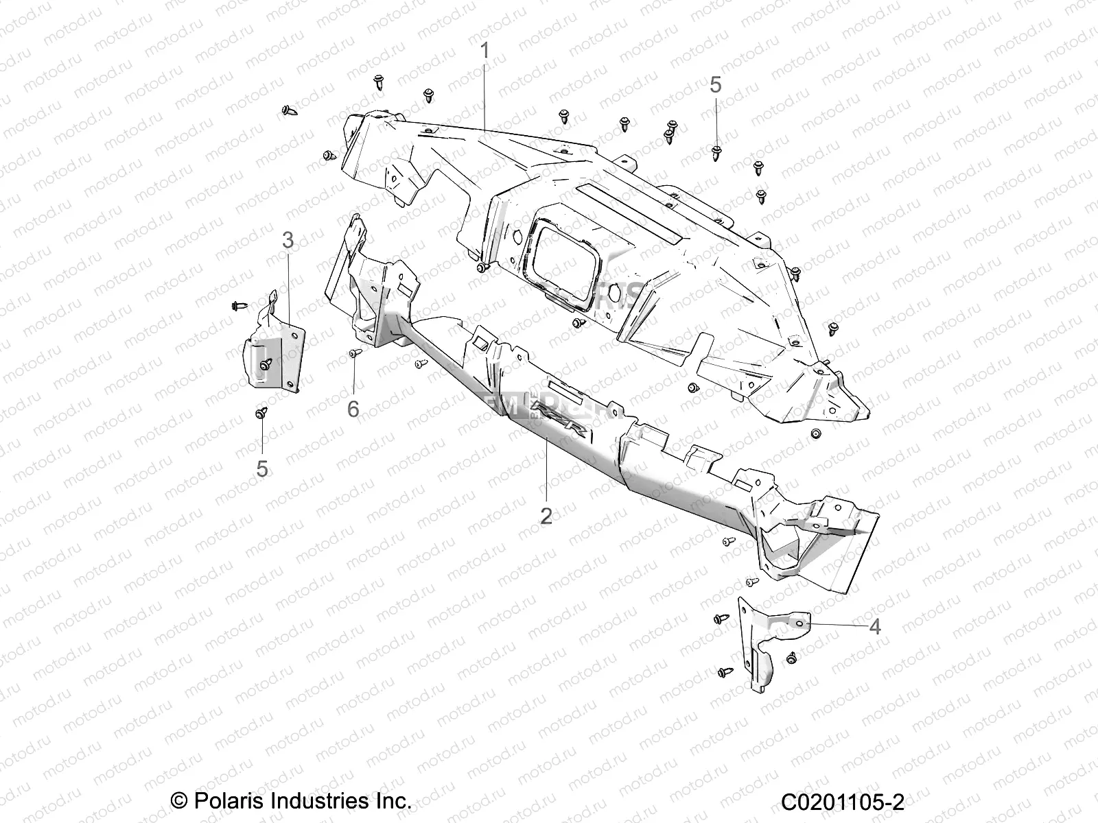 BODY | BODY, DASH - Z21HCB18B2 (C0201105-2)