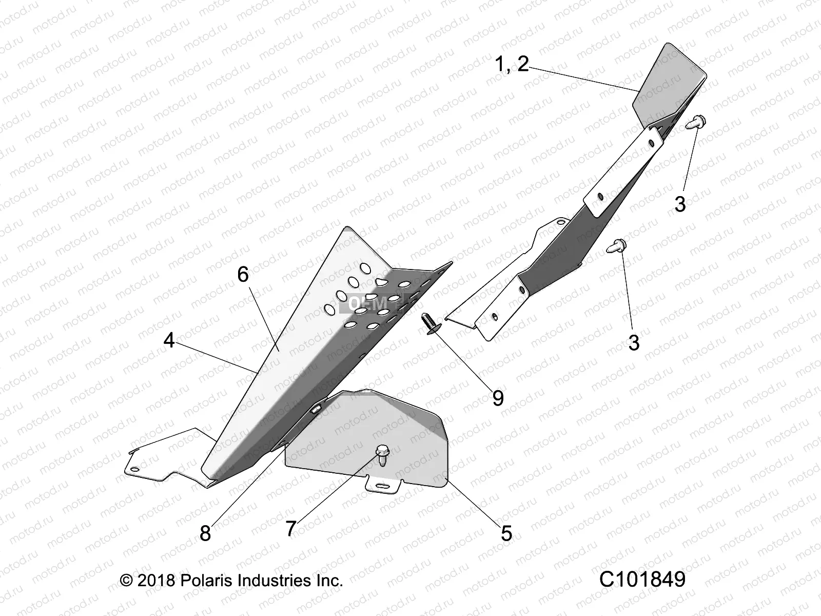 BODY | BODY, DEBRIS SHIELDS - A20SUE57D5 (C101849)