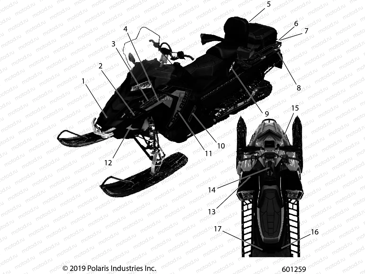 BODY | BODY, DECAL, ADVENTURE - S20FJE8 (601259)