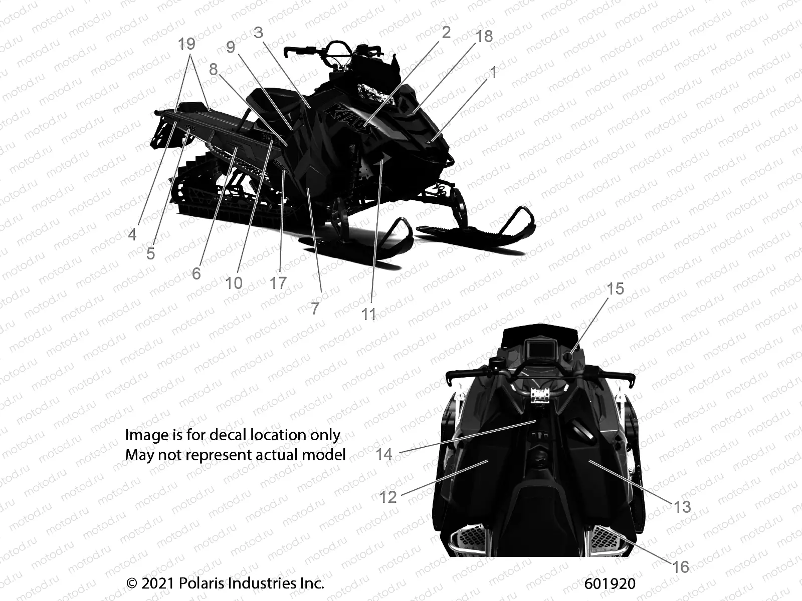 BODY | BODY, DECAL BLACK SIDE PANEL OPTION - S22EFD8RS/EFE8RS (601920)