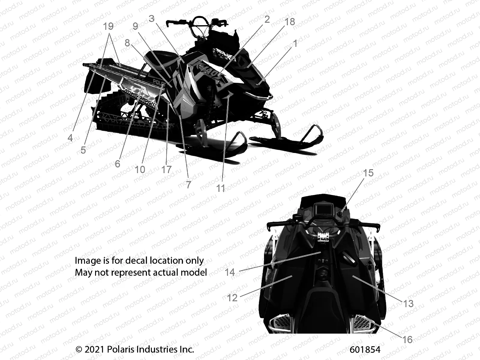 BODY | BODY, DECAL BLACK SIDE PANEL OPTION - S22EGE8RS/D8RS (601854)