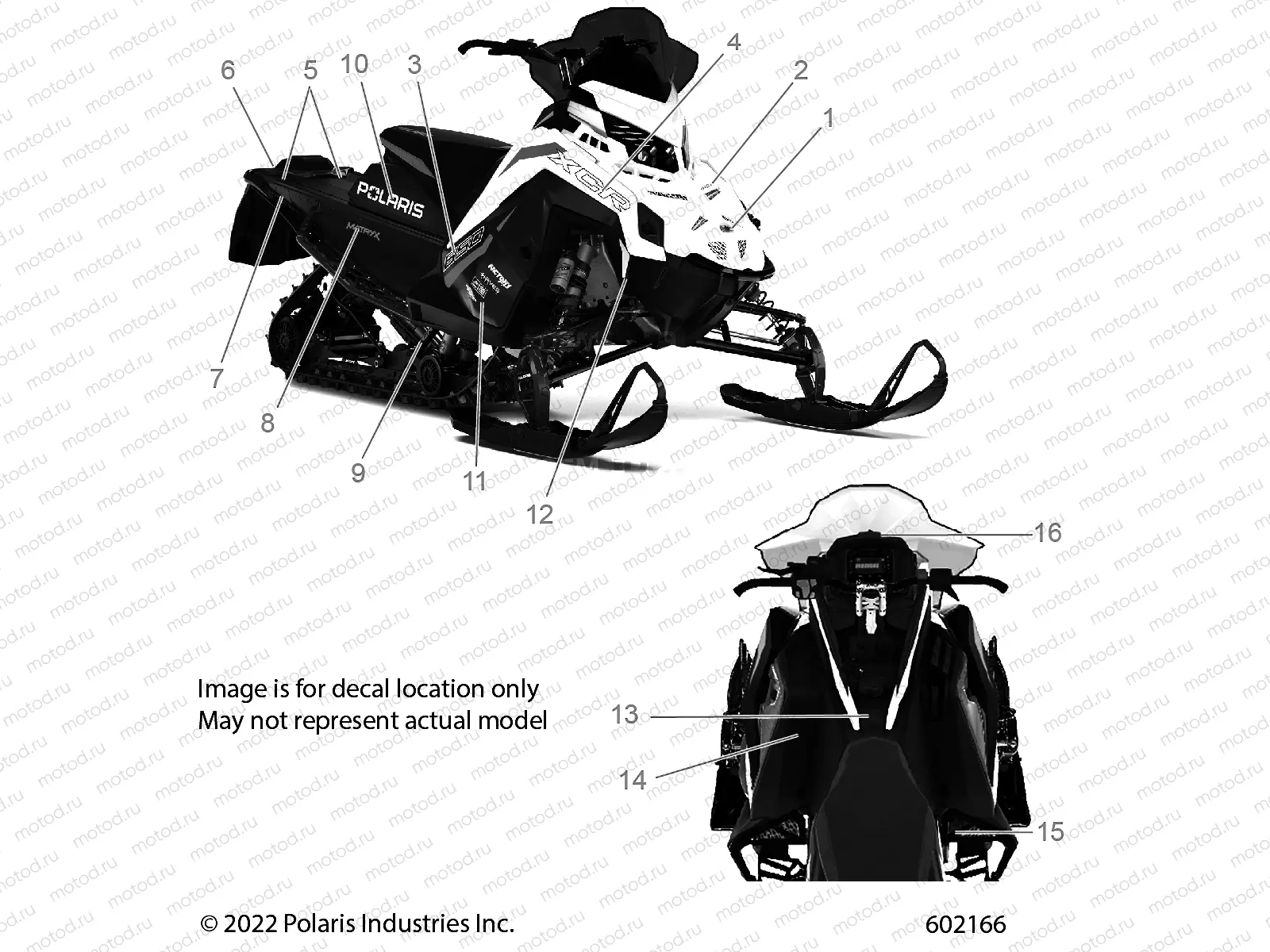 BODY | BODY, DECAL, BLACK SIDE PANEL - S23TDL6RS/6RE (602166)