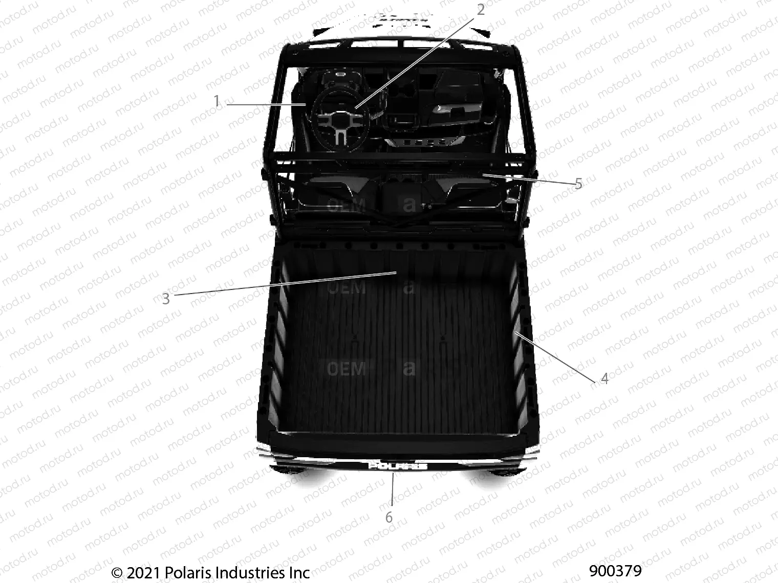 BODY | BODY, DECAL, GENERAL - R22RRV99AG/2AG/2BG (900379)
