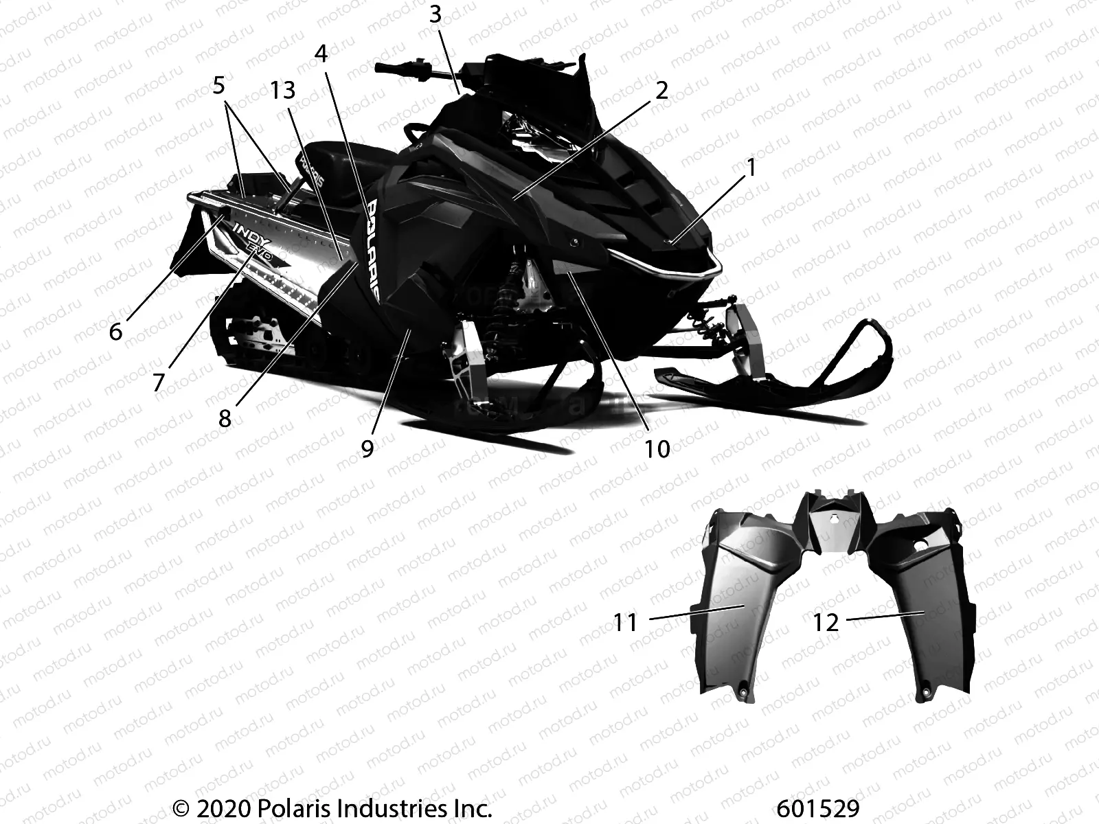 BODY | BODY, DECAL - S21CBU5BSL (601529)