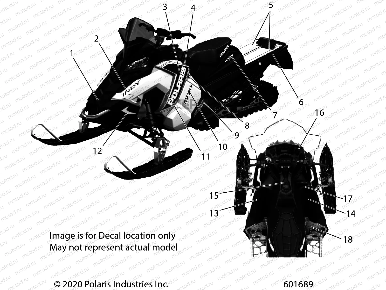 BODY | BODY, DECAL - S21EDB6PSL (601689)