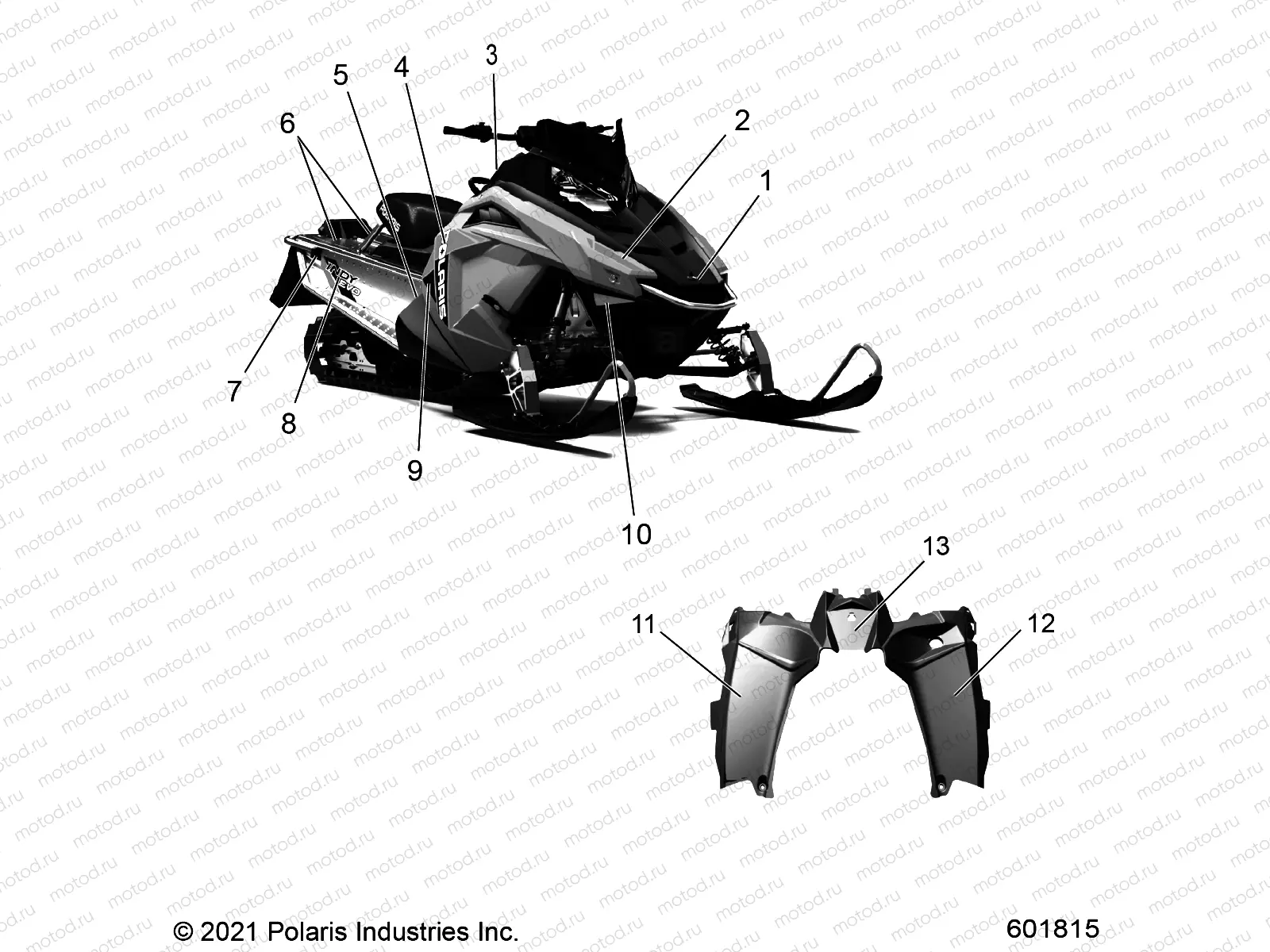 BODY | BODY, DECAL - S22CBU5TSL (601815)