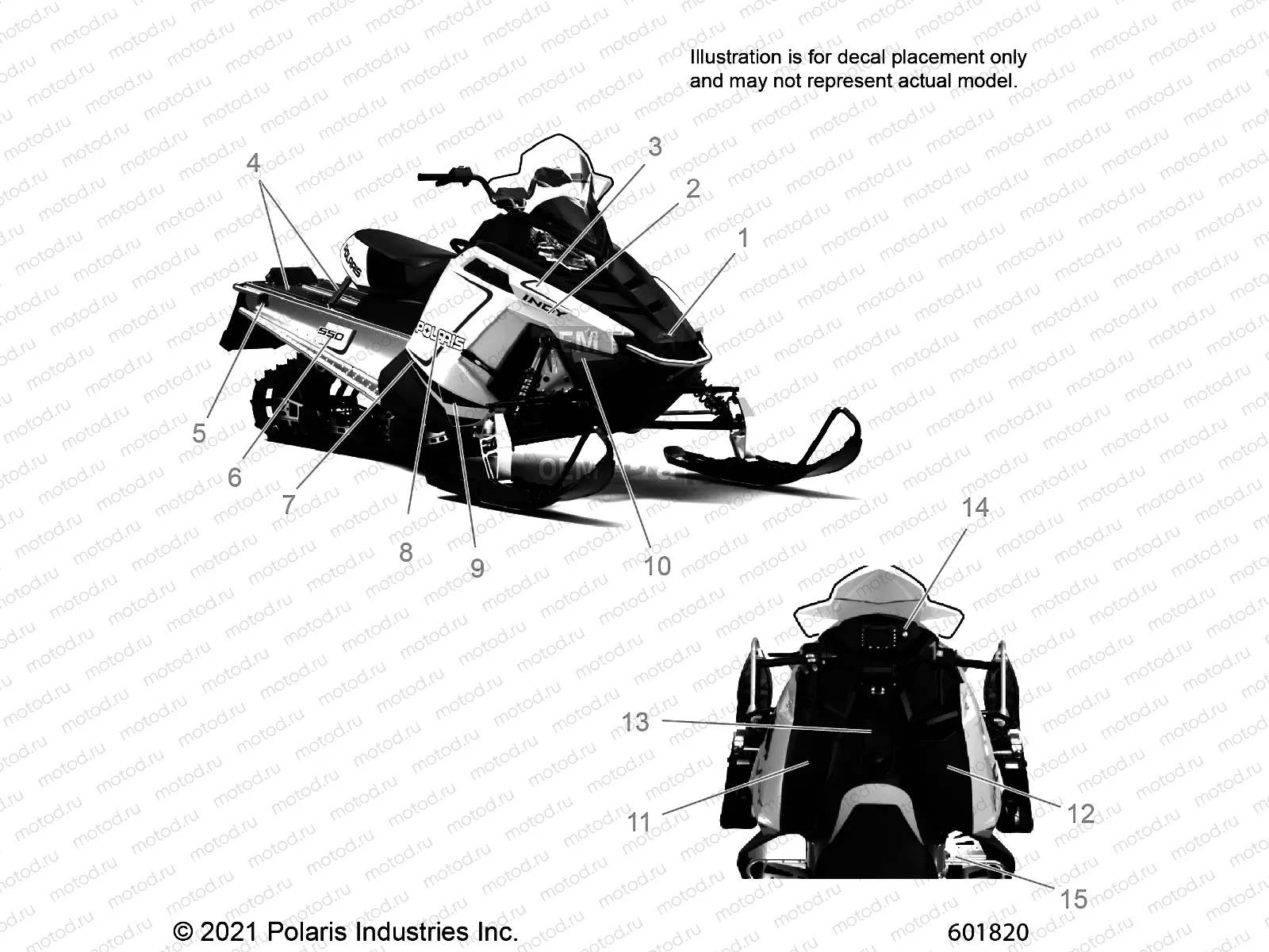 BODY | BODY, DECAL - S22CEA5TSL (601820)