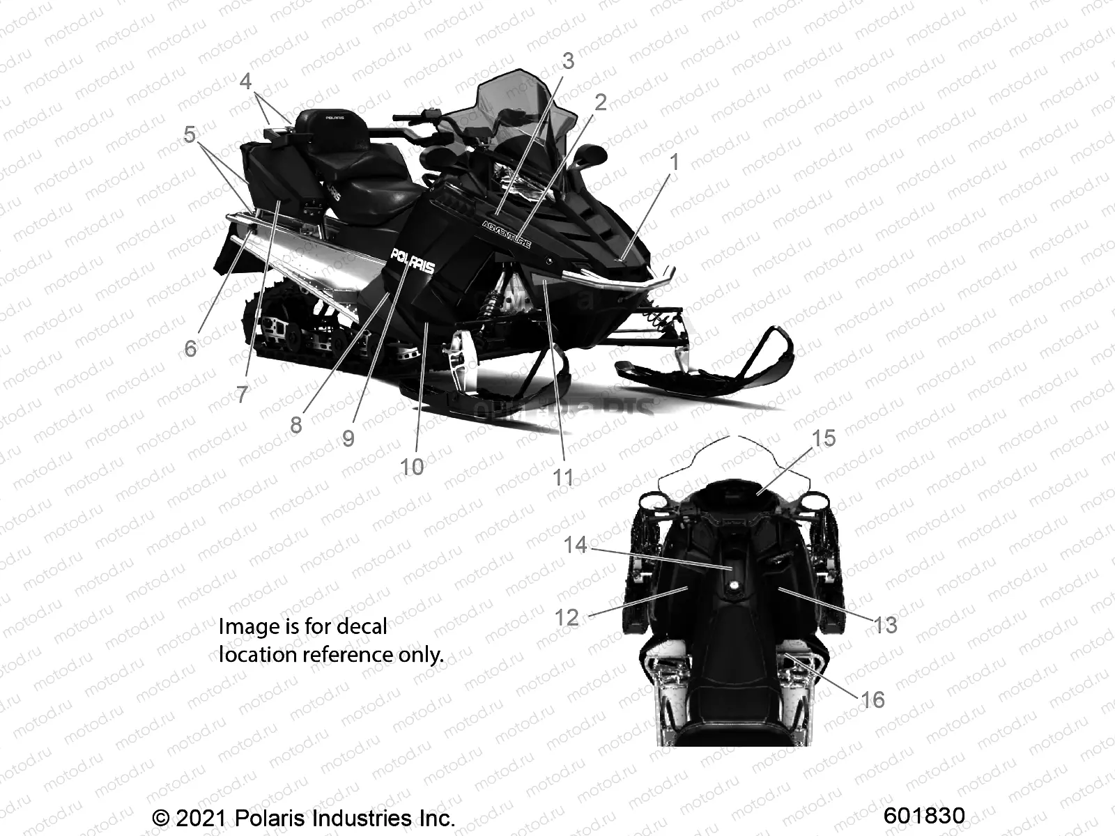 BODY | BODY, DECAL - S22CEE5TSL (601830)