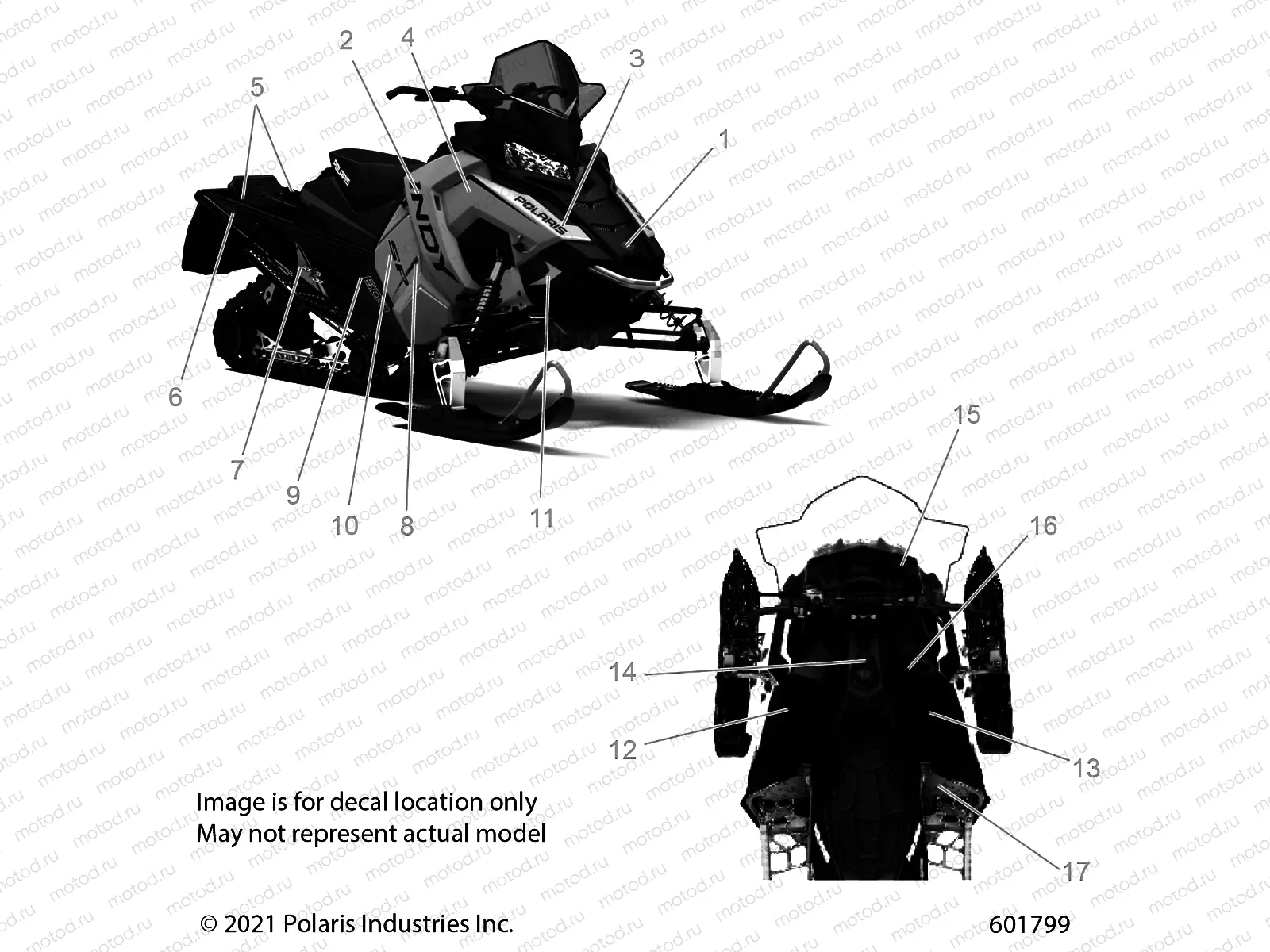 BODY | BODY, DECAL - S22EDB6PSL (601799)