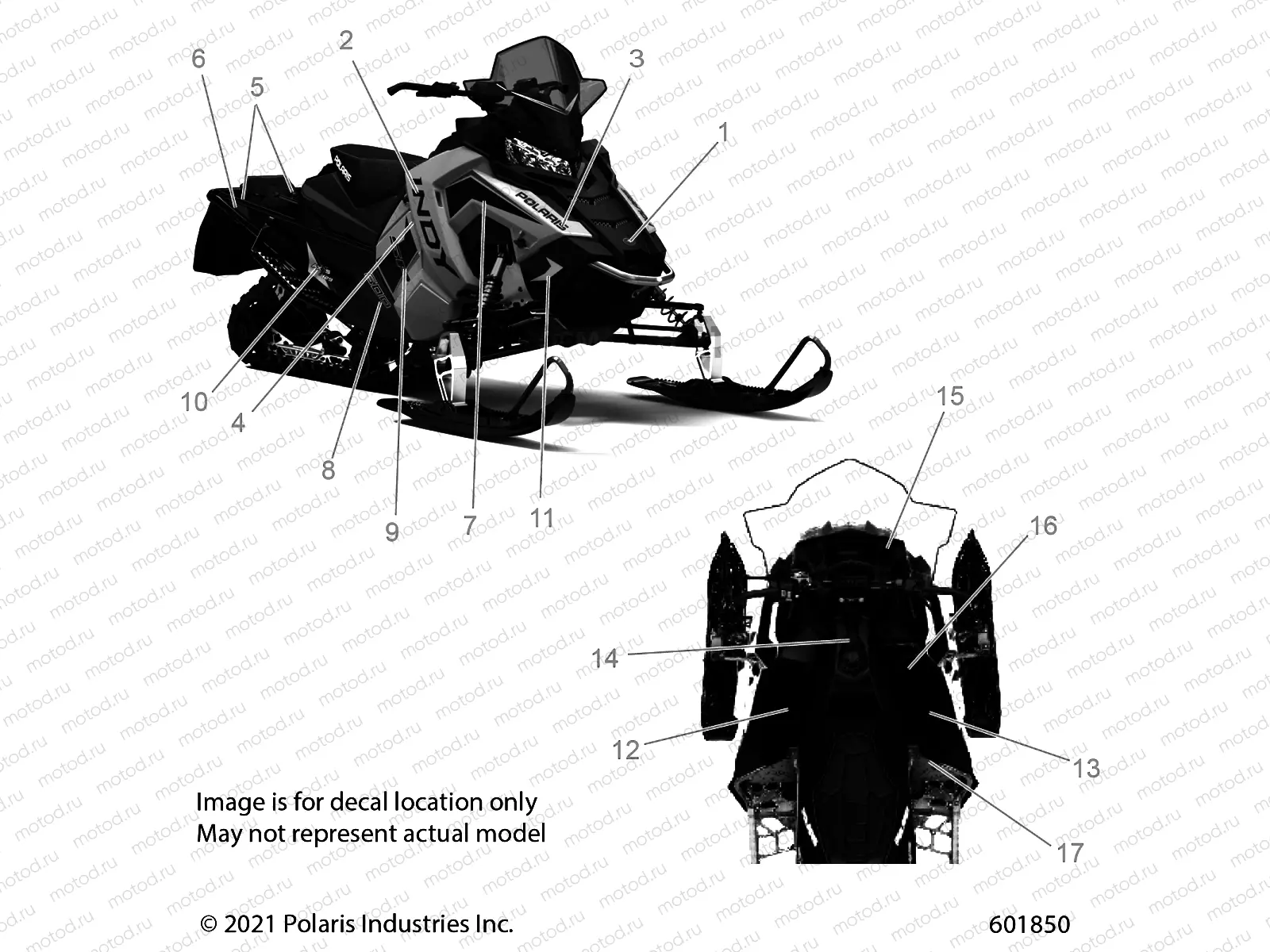 BODY | BODY, DECAL - S22EKB6PSL (601850)