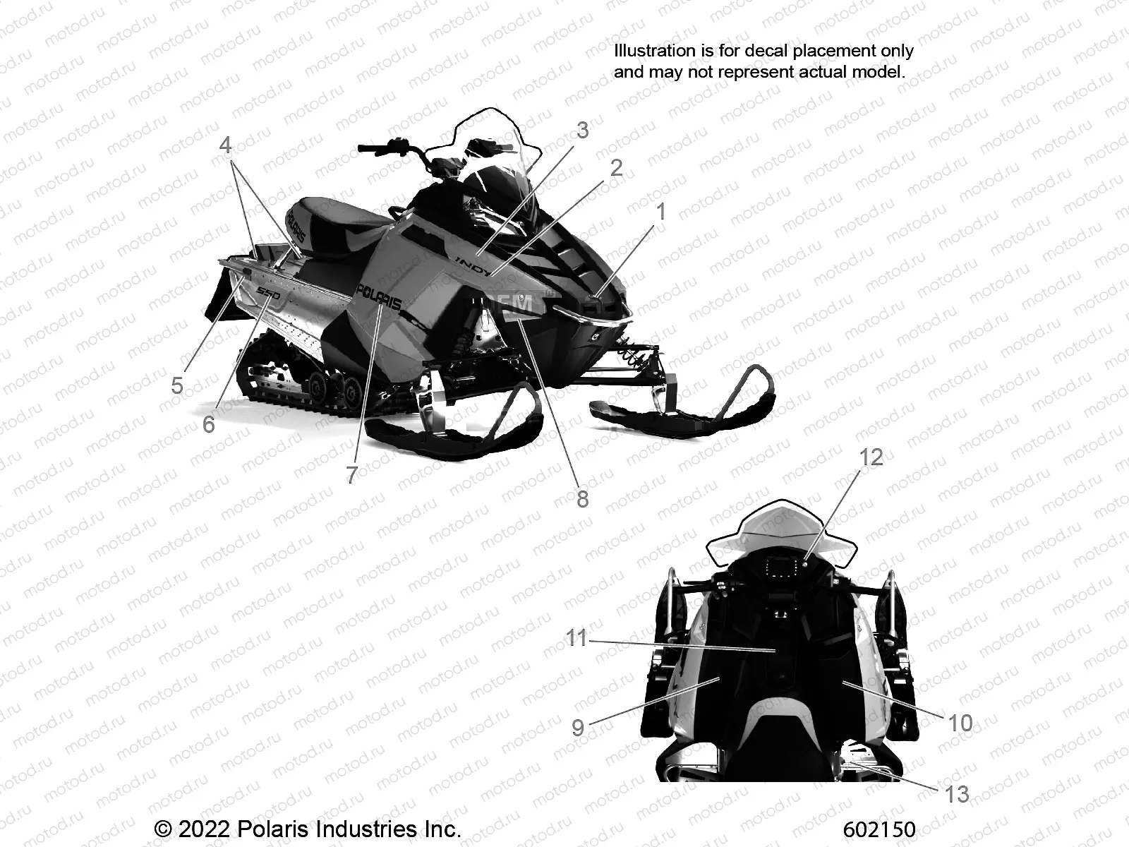 BODY | BODY, DECAL - S23CBA5TSL (602150)