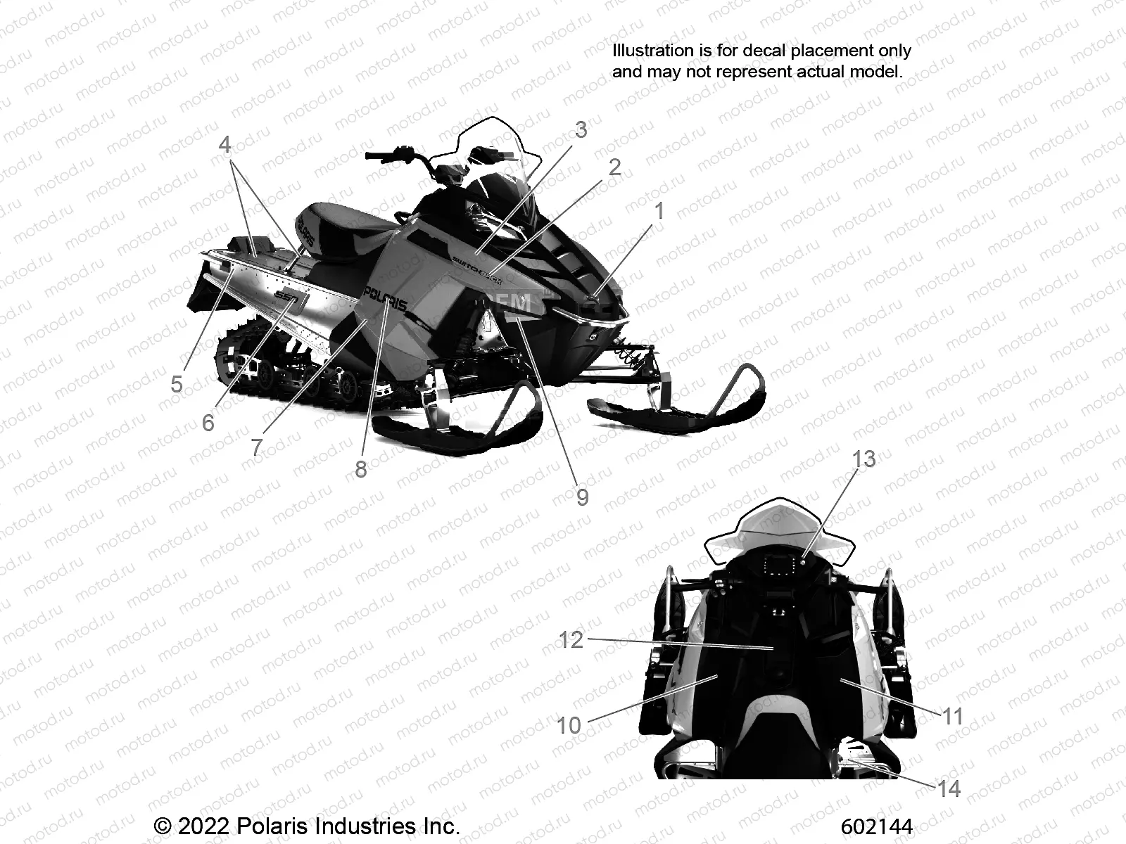 BODY | BODY, DECAL - S23CEA5TSL (602144)