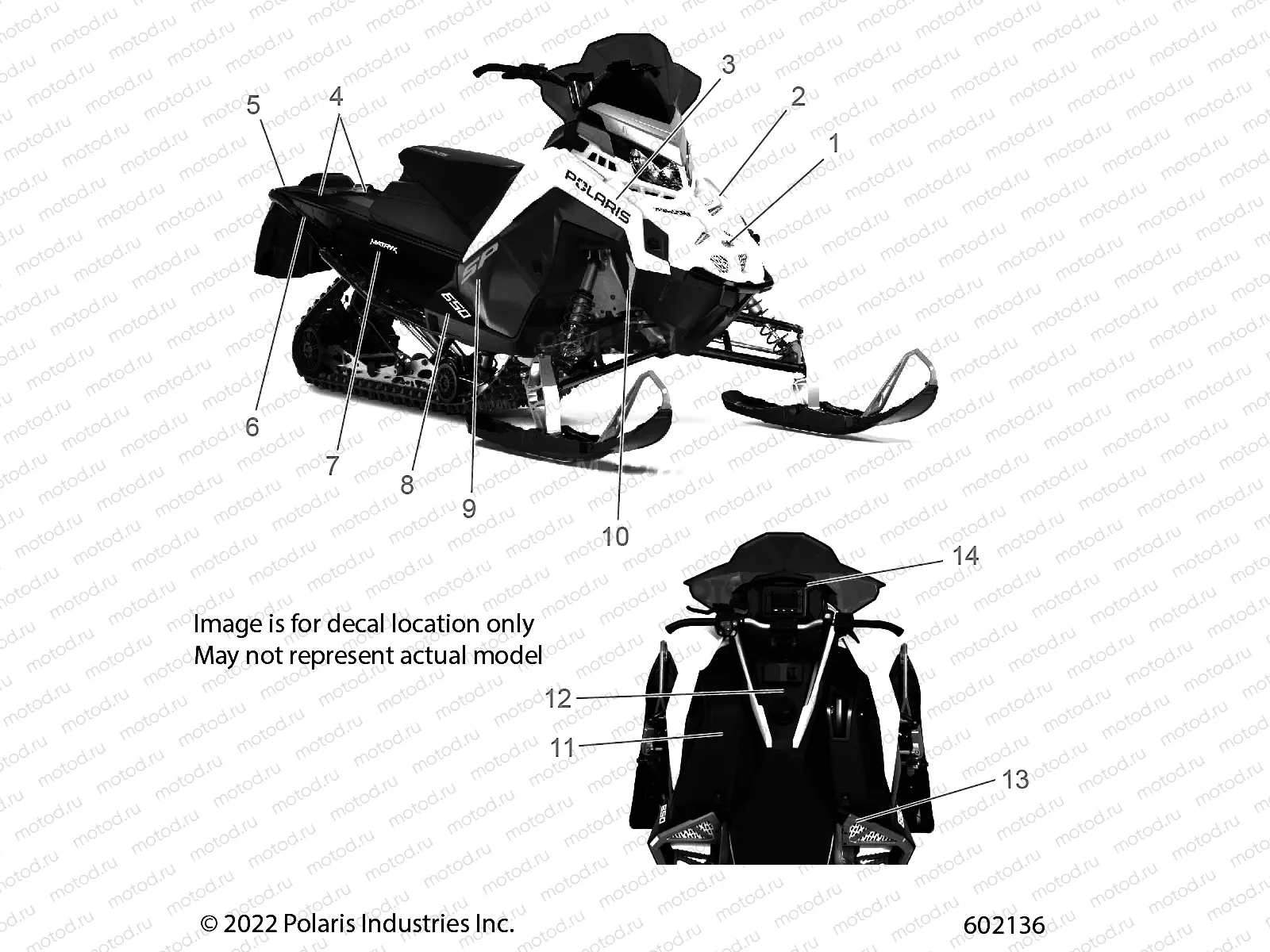 BODY | BODY, DECAL - S23TDB6RSL (602136)