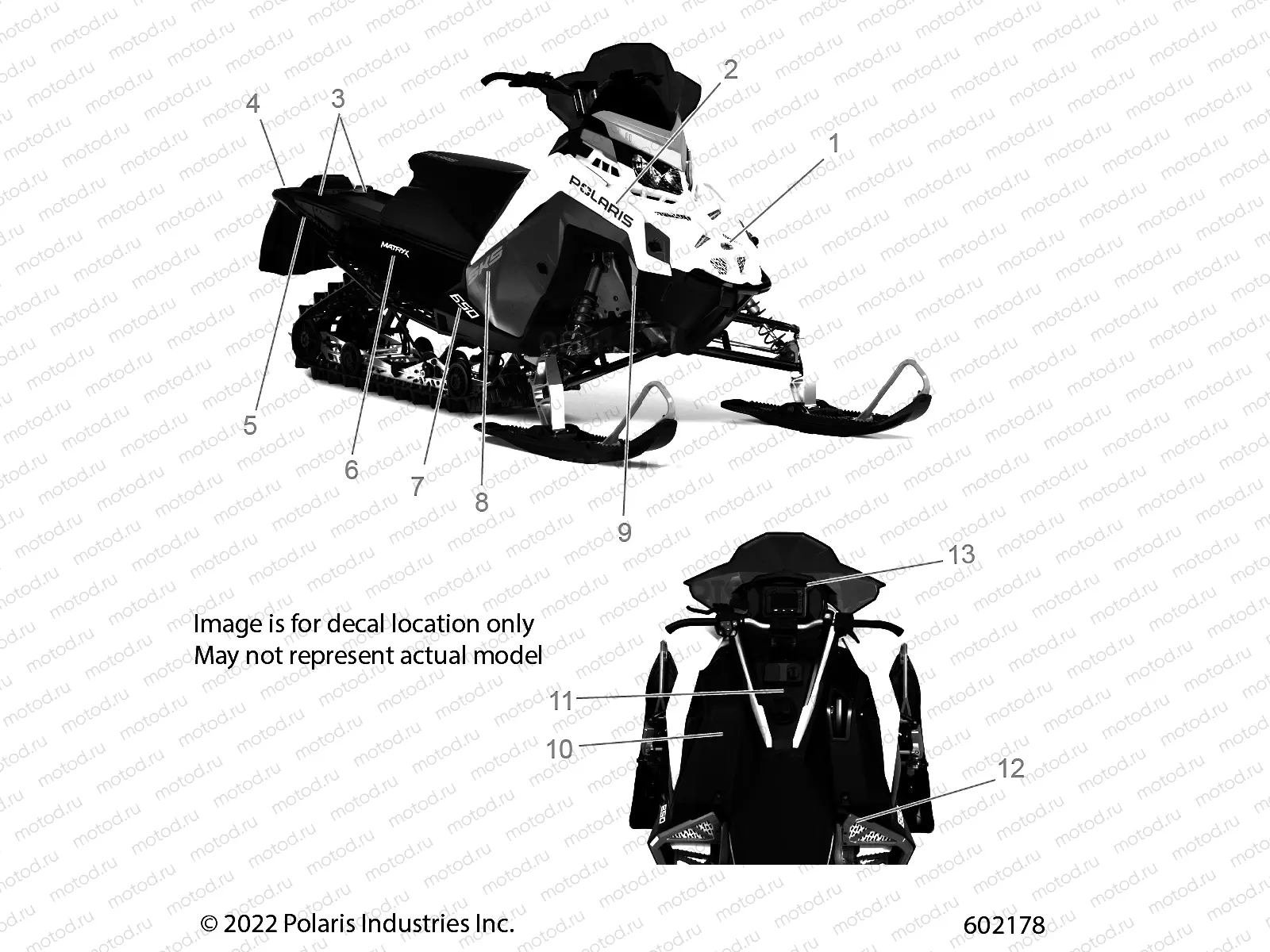 BODY | BODY, DECAL - S23TLS6RSL/6REL (602178)