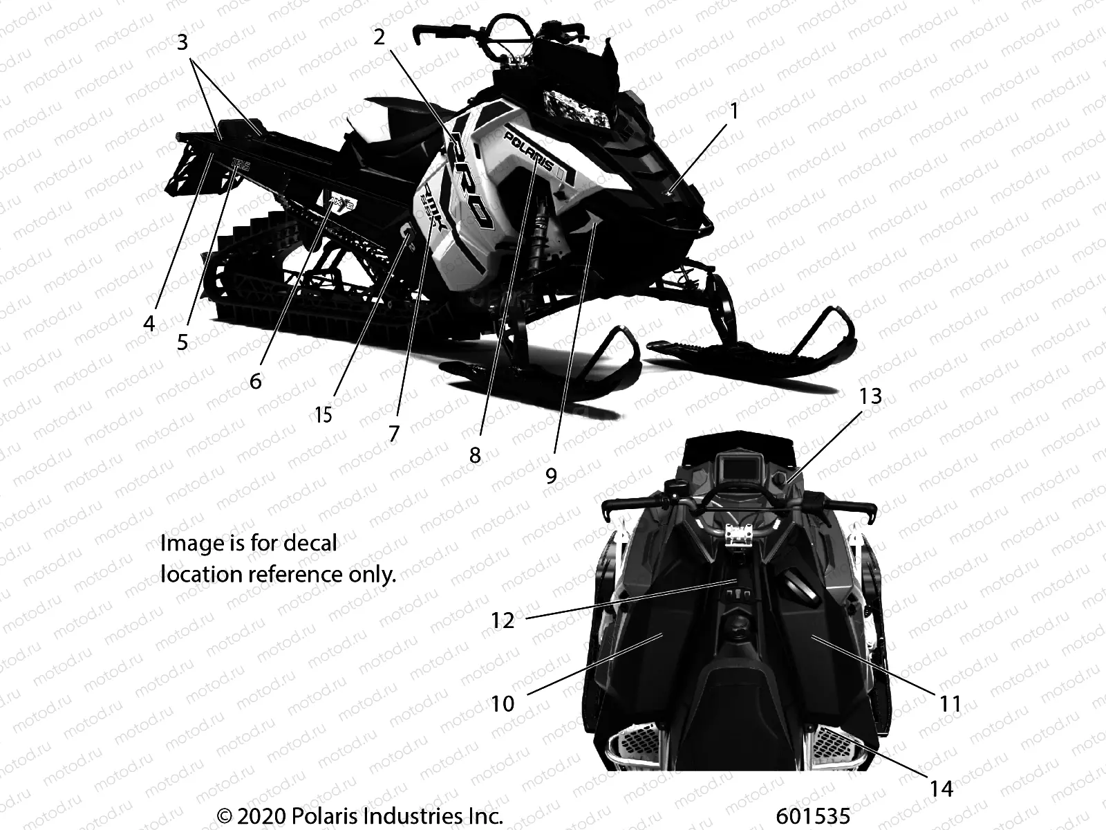 BODY | BODY, DECAL, WHITE SIDE PANEL W/PLUM ACCENT - S21EGK8R/EGM8R (601535)
