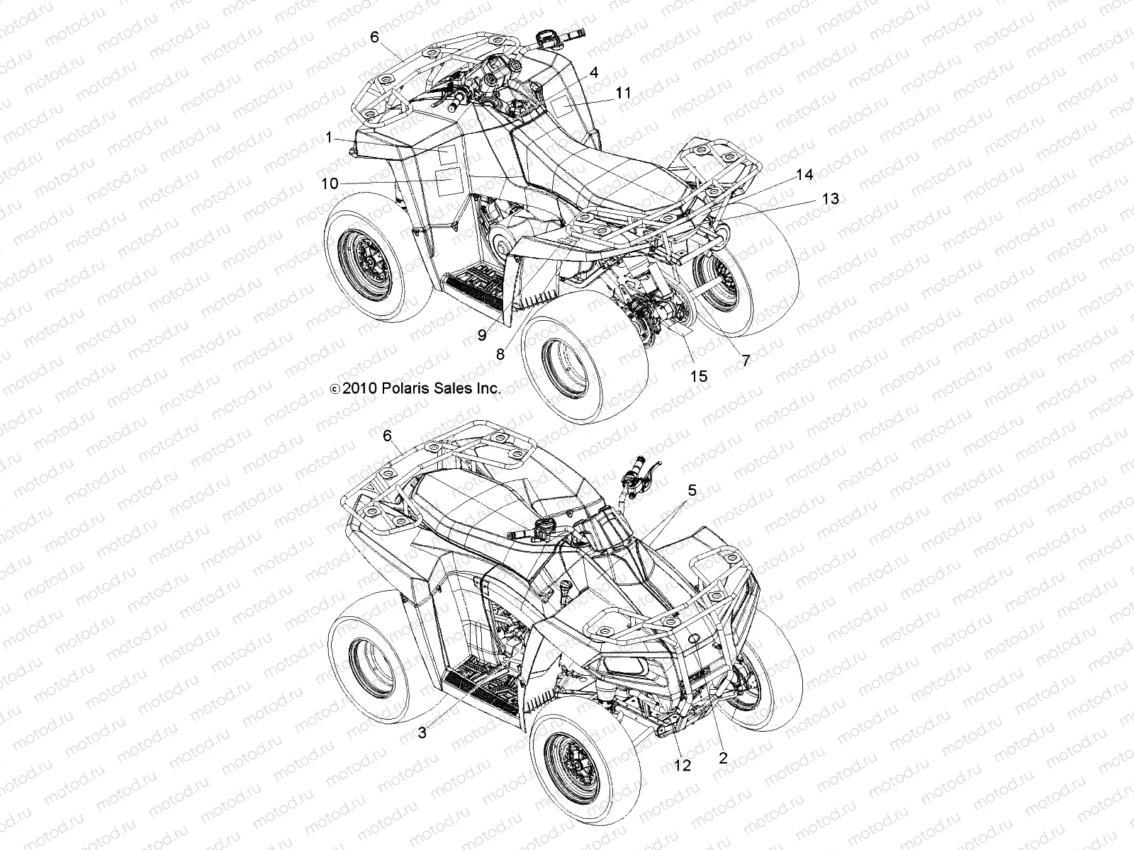 BODY | BODY, DECALS - A11EA32AA (49ATVDECAL11BOSS)