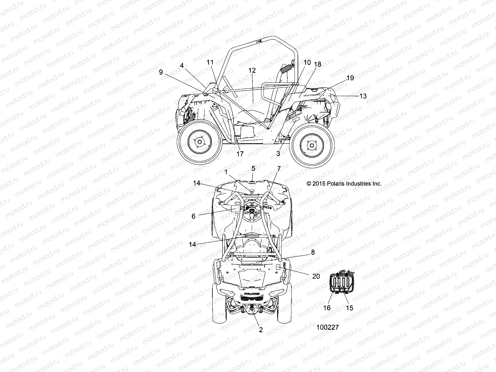 BODY | BODY, DECALS - A16DAA57F1/F2/E57FM