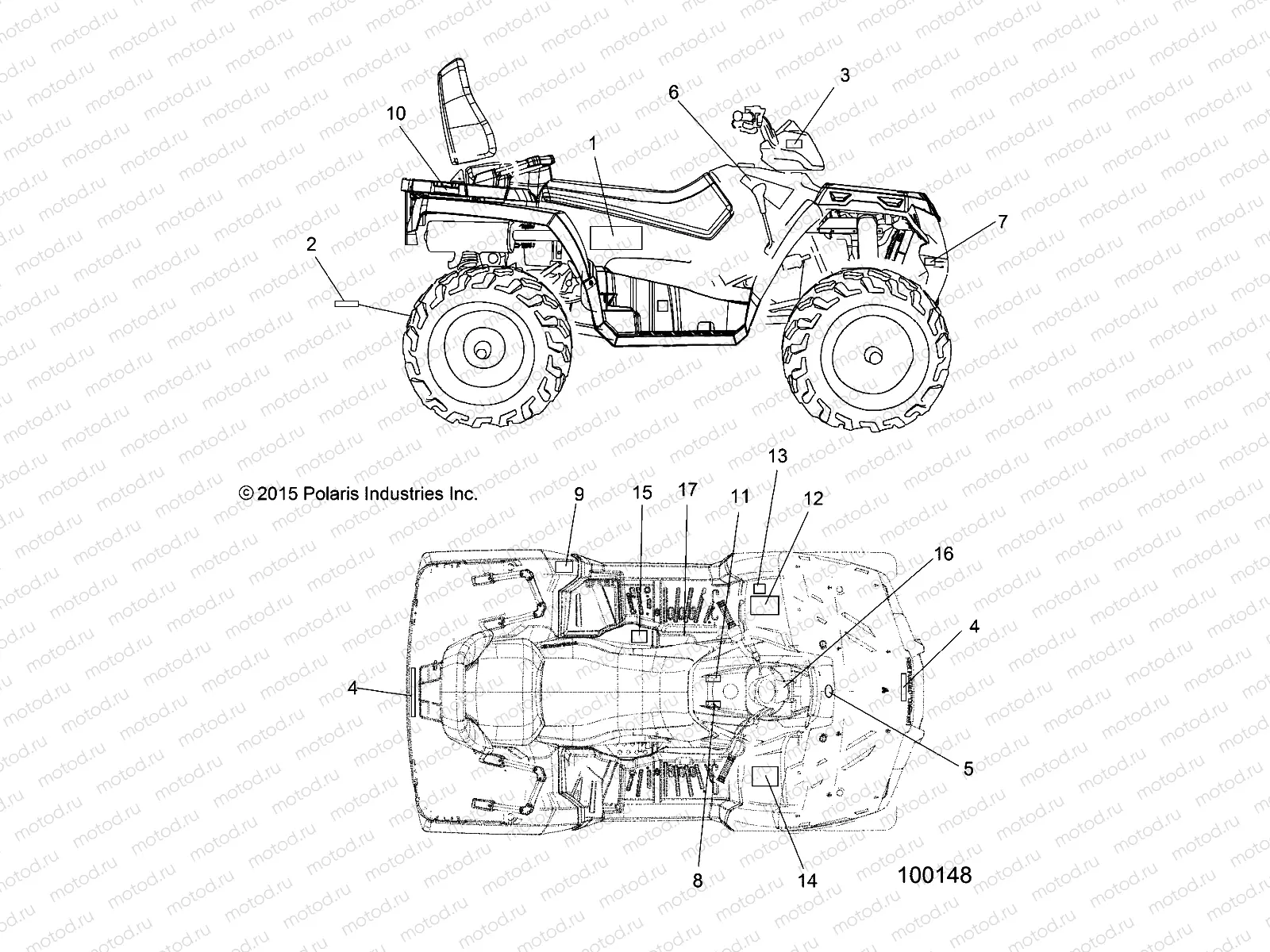 BODY | BODY, DECALS - A16SDA57A1/L2/E57A2