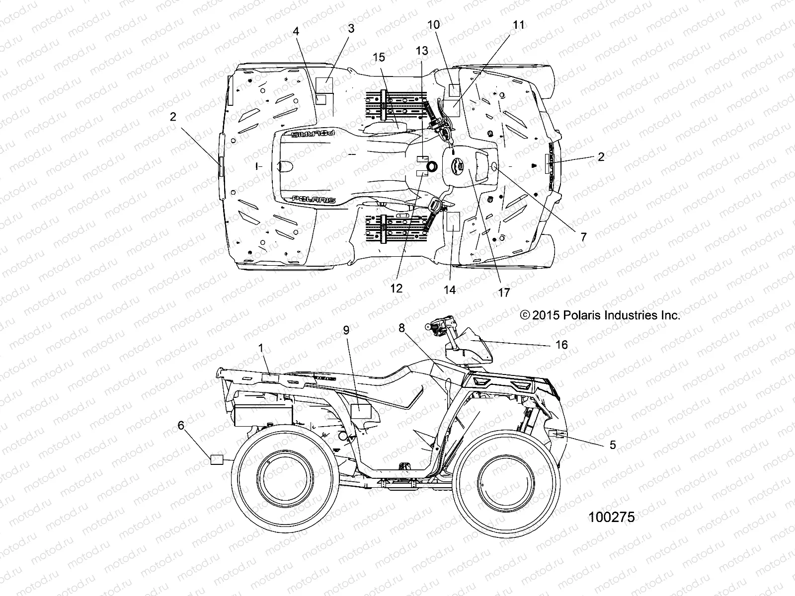 BODY | BODY, DECALS - A16SEA45A1/A5/SEE45A1