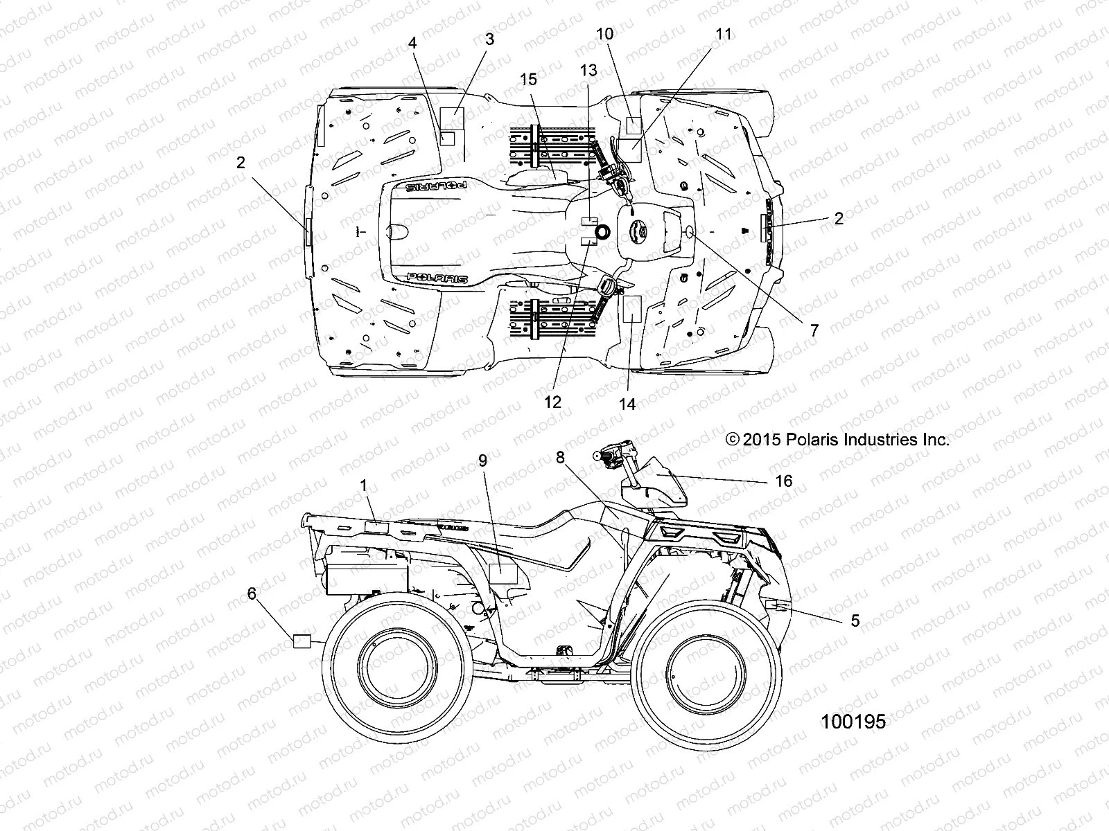 BODY | BODY, DECALS - A16SEH57A7